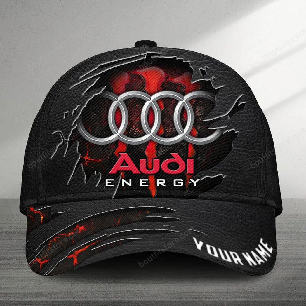 Adeenyc Audi Classic Cap, All-Over Printed Customized Hat for Car Lovers Baseball Cap Classic Hat