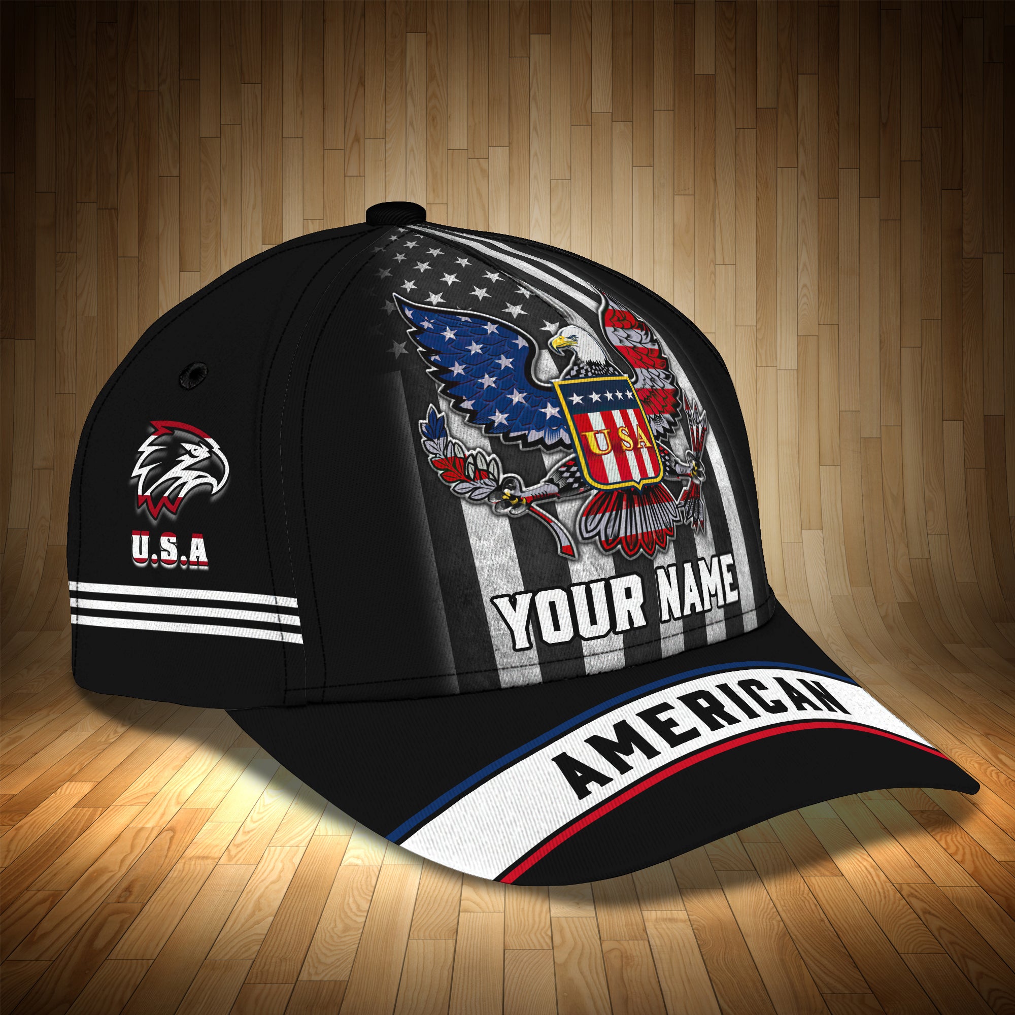 Adeenyc August Men - Personalized Classic Cap - Qb95 Trucker Hats Custom Hats Gifts For Men & Women