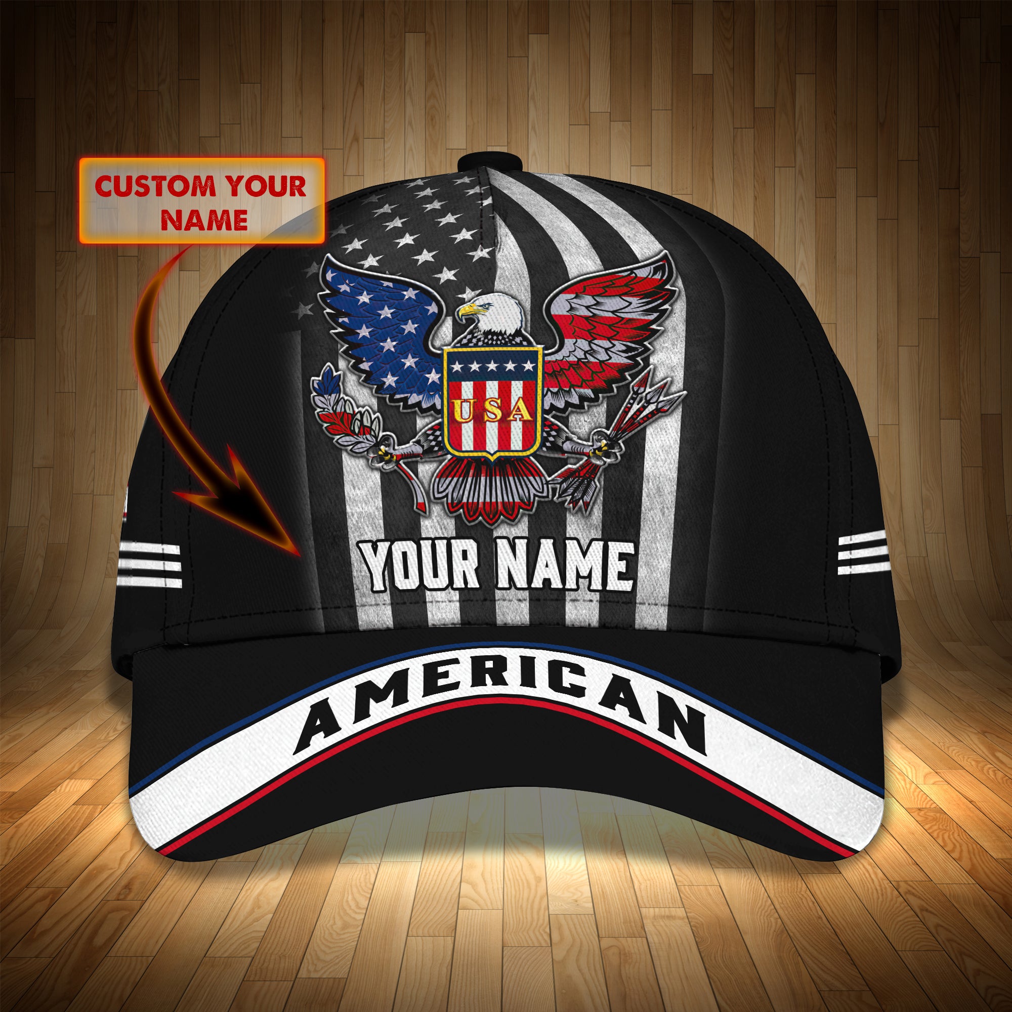 Adeenyc August Men - Personalized Classic Cap - Qb95 Trucker Hats Custom Hats Gifts For Men & Women