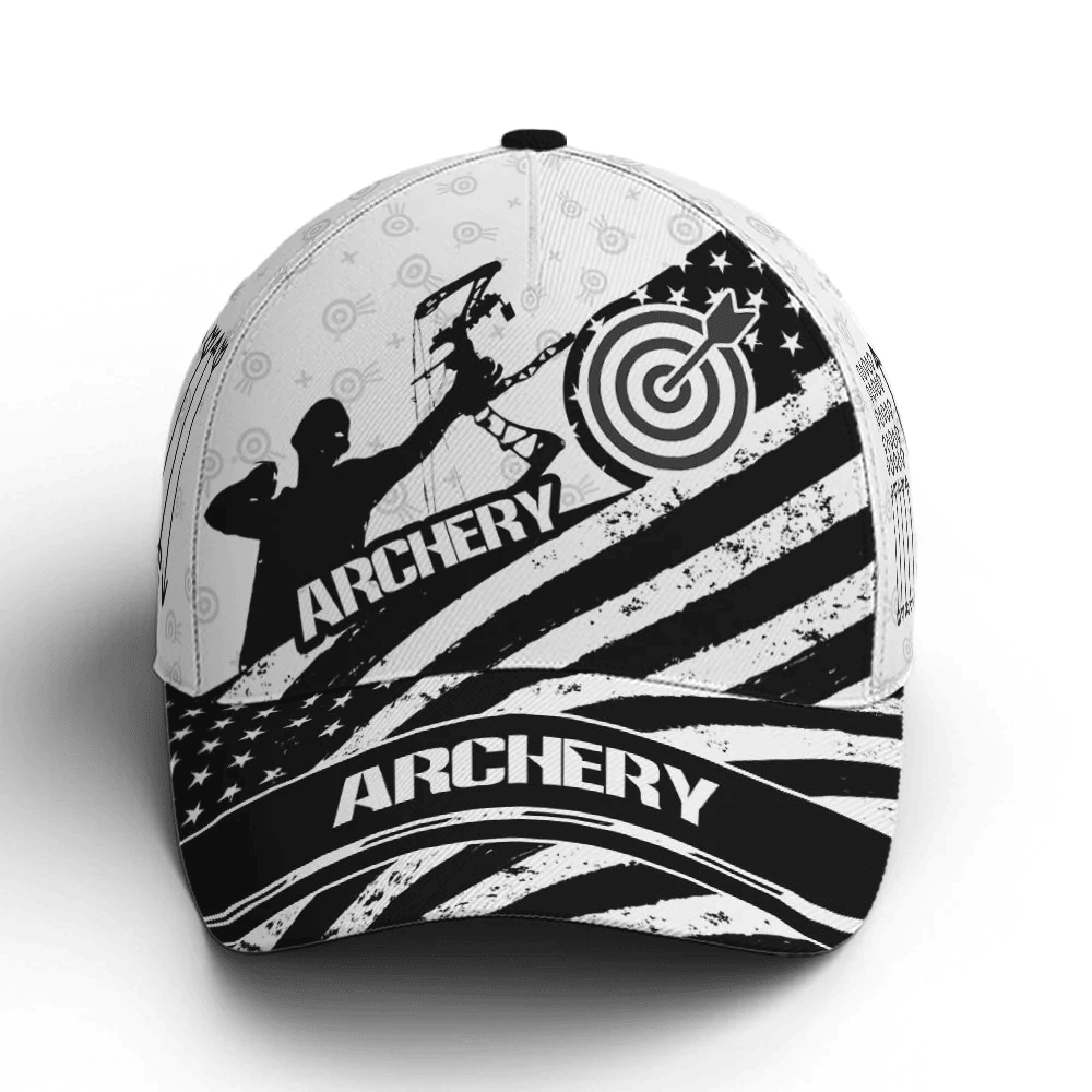 Adeenyc Baseball Cap For Archers Vector Style Art Trucker Hats Custom Hats Gifts For Men & Women