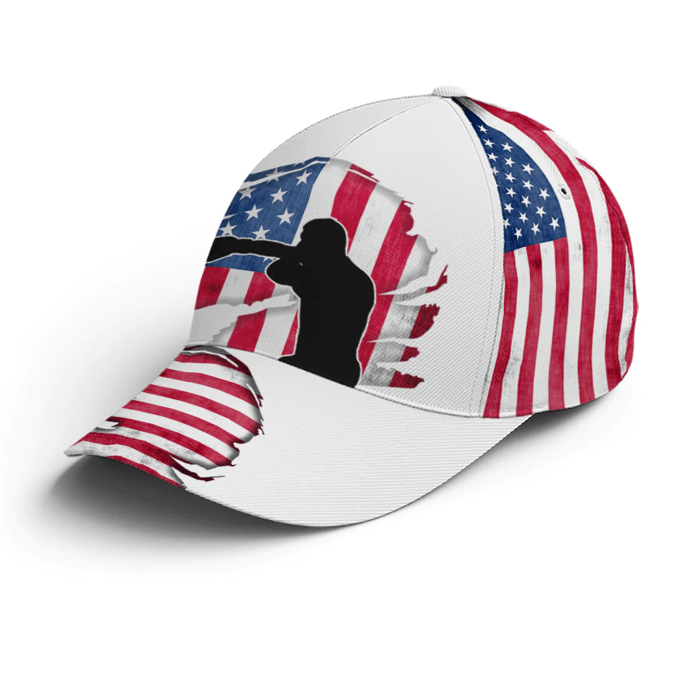 Adeenyc Baseball Cap For Boxing Lovers US Flag Pattern Trucker Hats Custom Hats Gifts For Men & Women