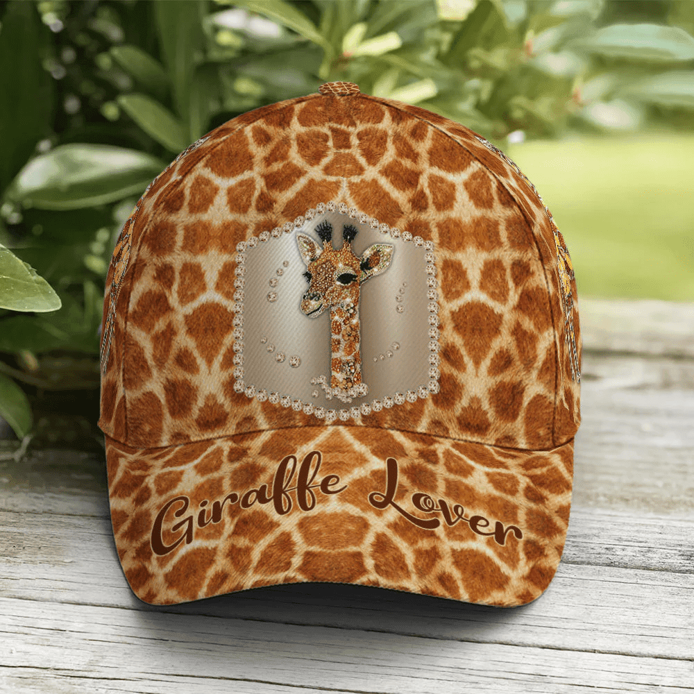 Adeenyc Baseball Cap For Giraffe Lovers Skin Pattern Trucker Hats Custom Hats Gifts For Men & Women