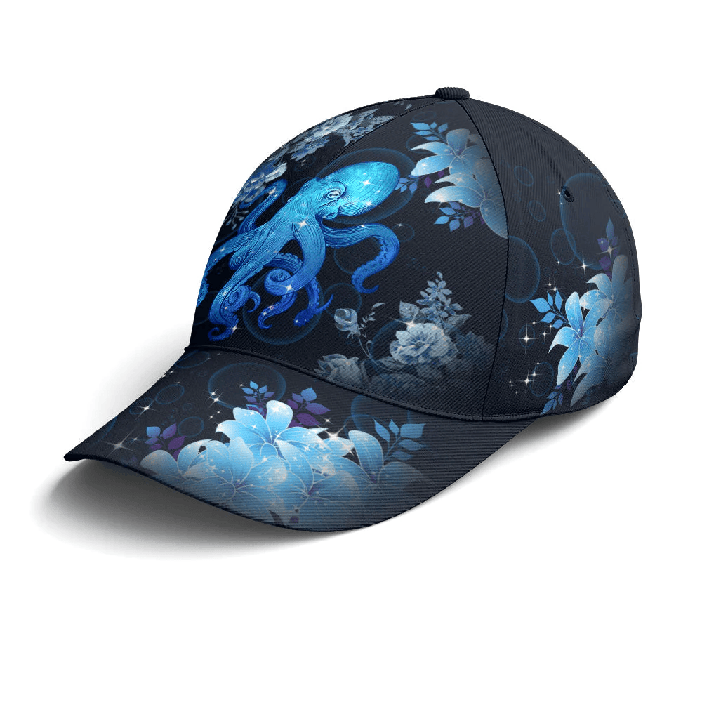 Adeenyc Baseball Cap For Octopus Lovers Vector Style Art Trucker Hats Custom Hats Gifts For Men & Women