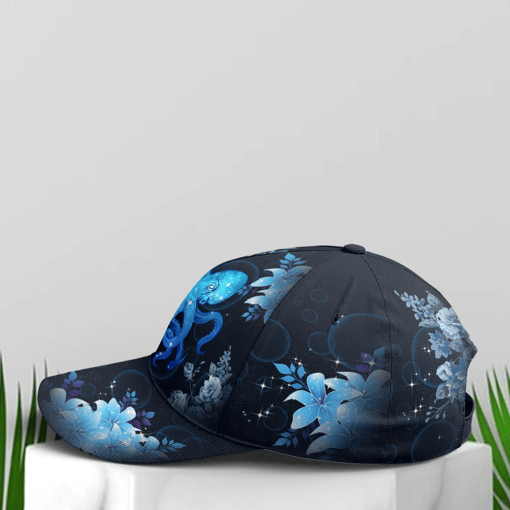 Adeenyc Baseball Cap For Octopus Lovers Vector Style Art Trucker Hats Custom Hats Gifts For Men & Women