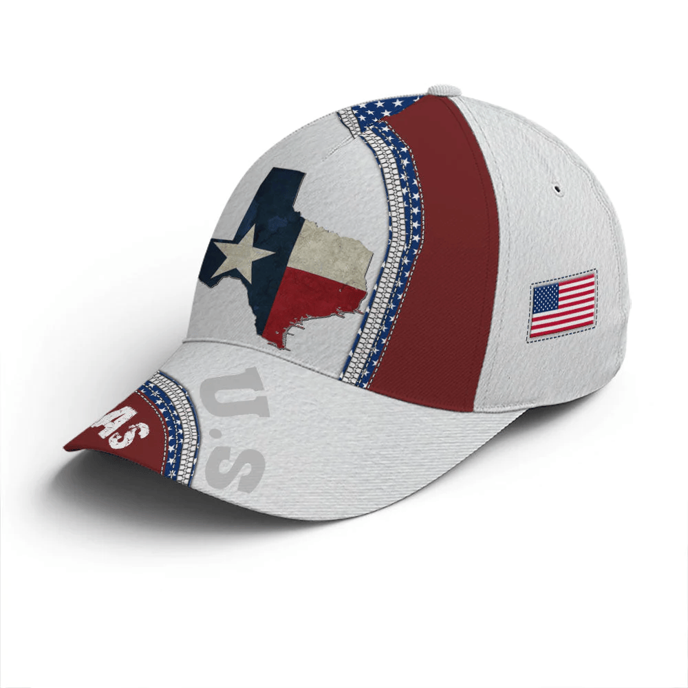 Adeenyc Baseball Cap For Texas People Flag Zip Design Trucker Hats Custom Hats Gifts For Men & Women