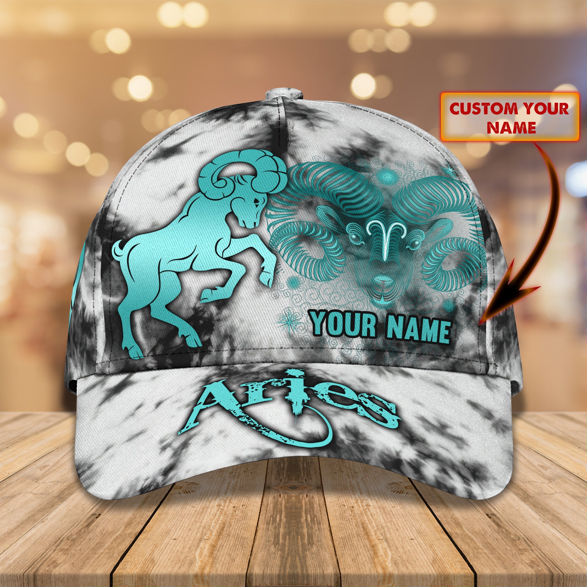 Adeenyc Bass Fishing Personalize Name Cap Fishing Cap Green Trucker Hats Custom Hats Gifts For Men & Women