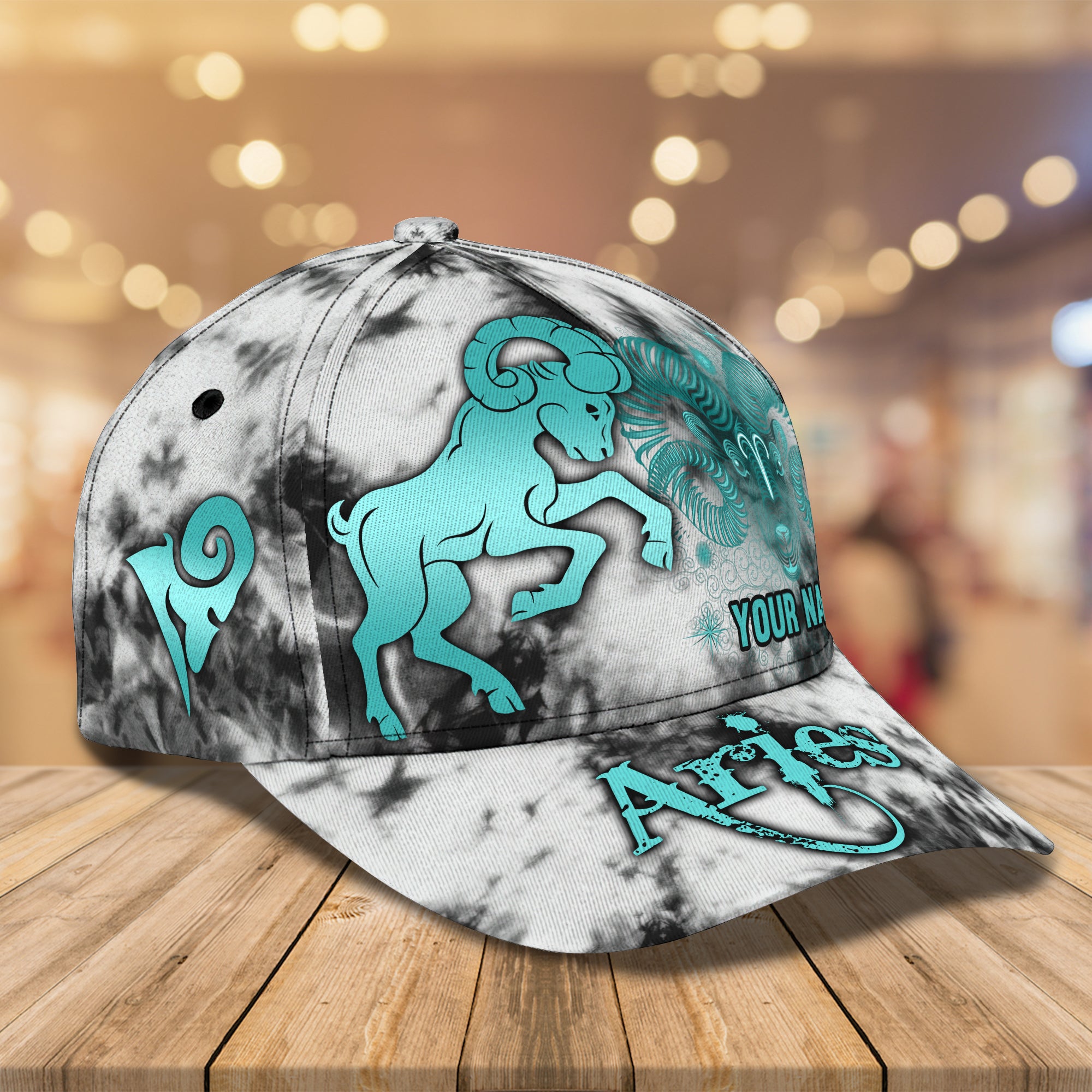 Adeenyc Bass Fishing Personalize Name Cap Fishing Cap Green Trucker Hats Custom Hats Gifts For Men & Women