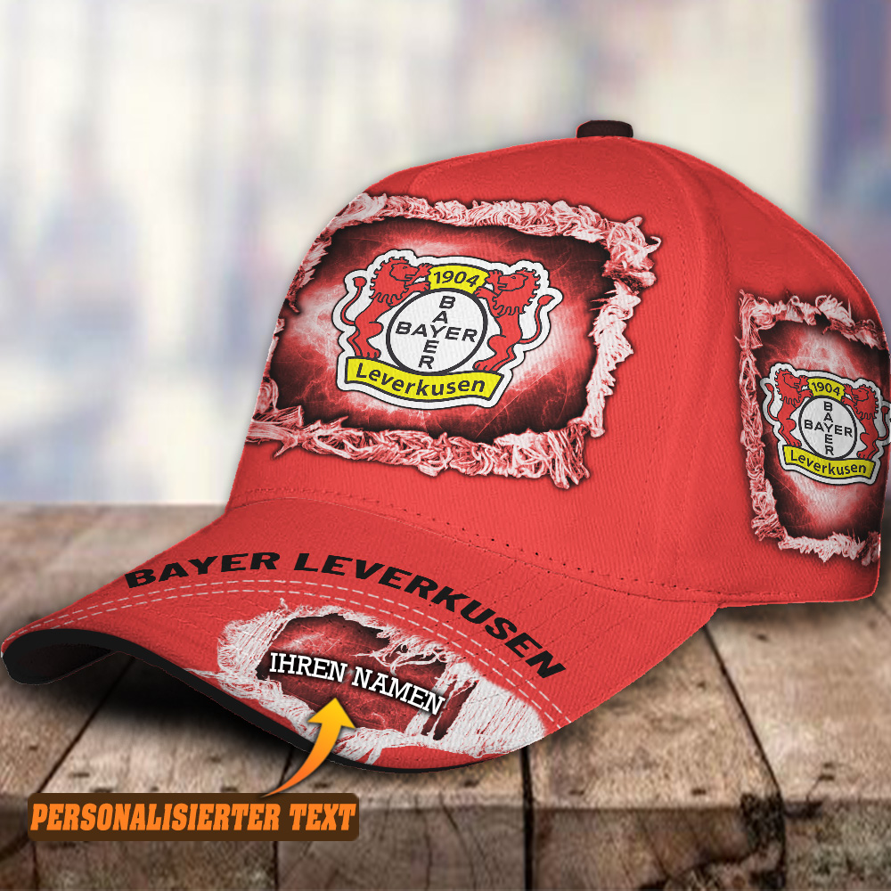 Adeenyc Bayer Leverkusen 3D Classic Cap Custom Baseball Cap Hat