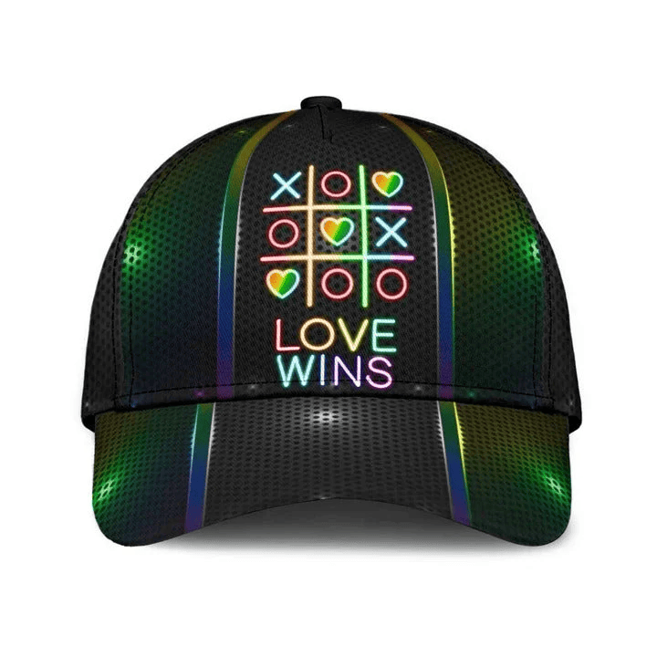 Adeenyc Bekind All Over Printing Baseball Cap For Gaymer, Love Is Never Wrong LGBT 3D Baseball Cap Hat Trucker Hats Custom Hats Gifts For Men & Women