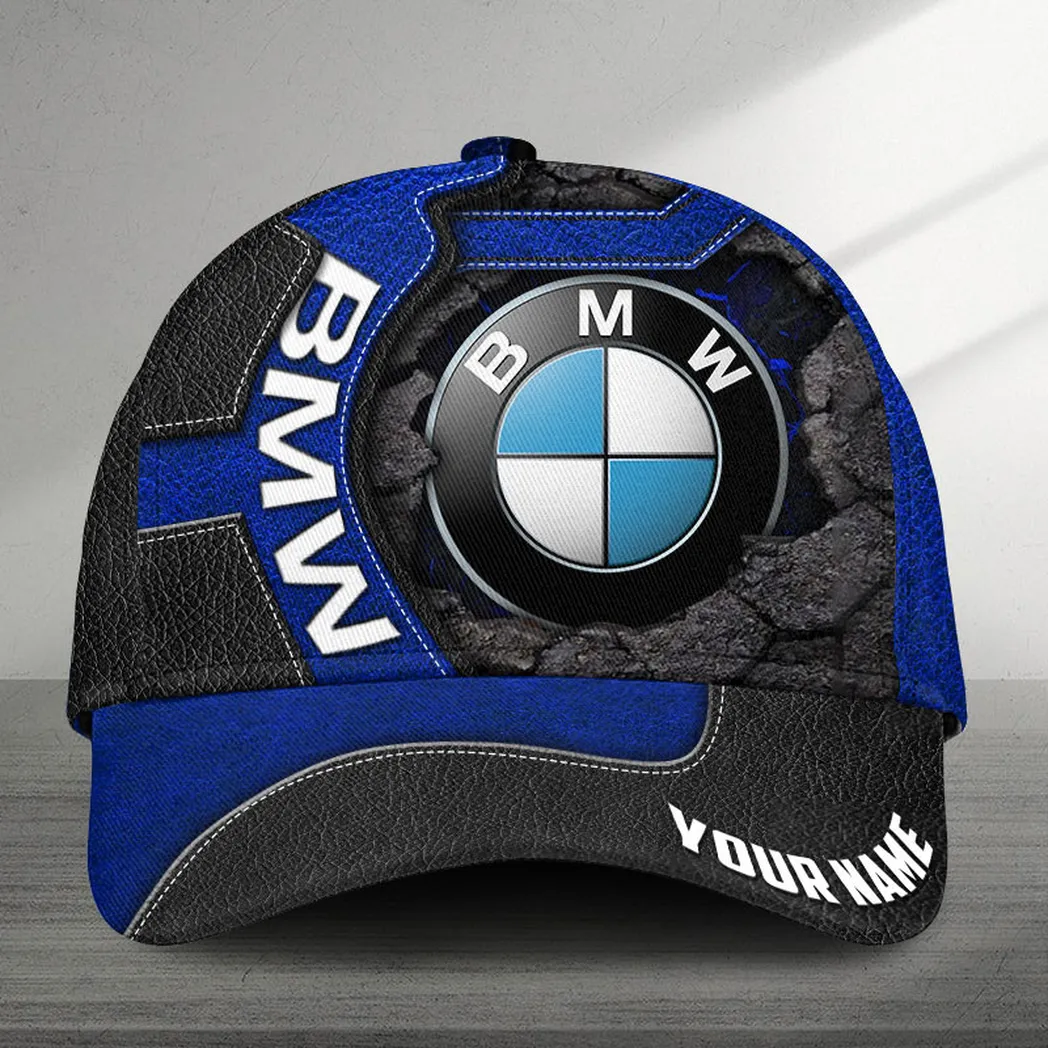 Adeenyc BMW Cap for Car Lovers, Customized Name Hat 3d Baseball Cap Classic Hat 