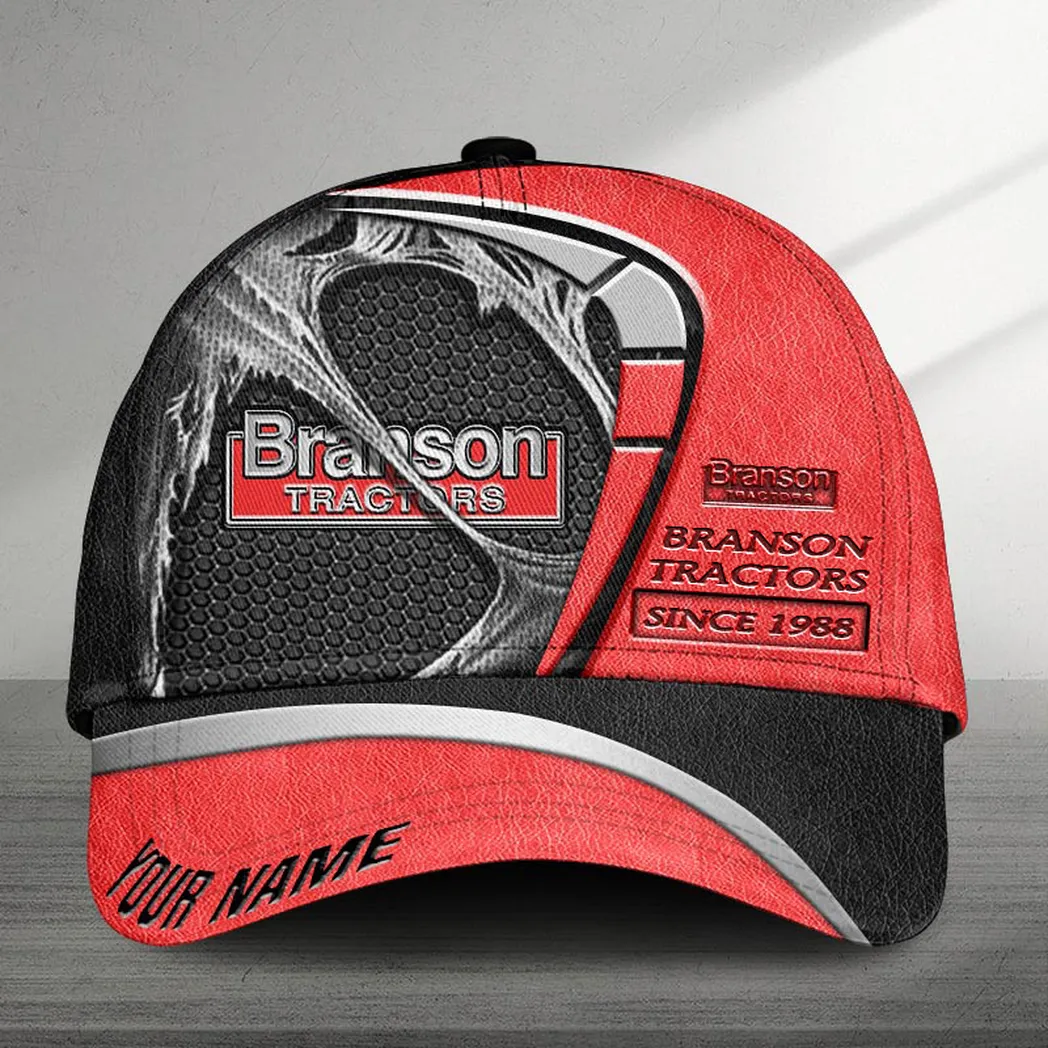 Adeenyc Branson Tractors Baseball Cap, Personalized Hat 3d Baseball Cap Classic Hat 