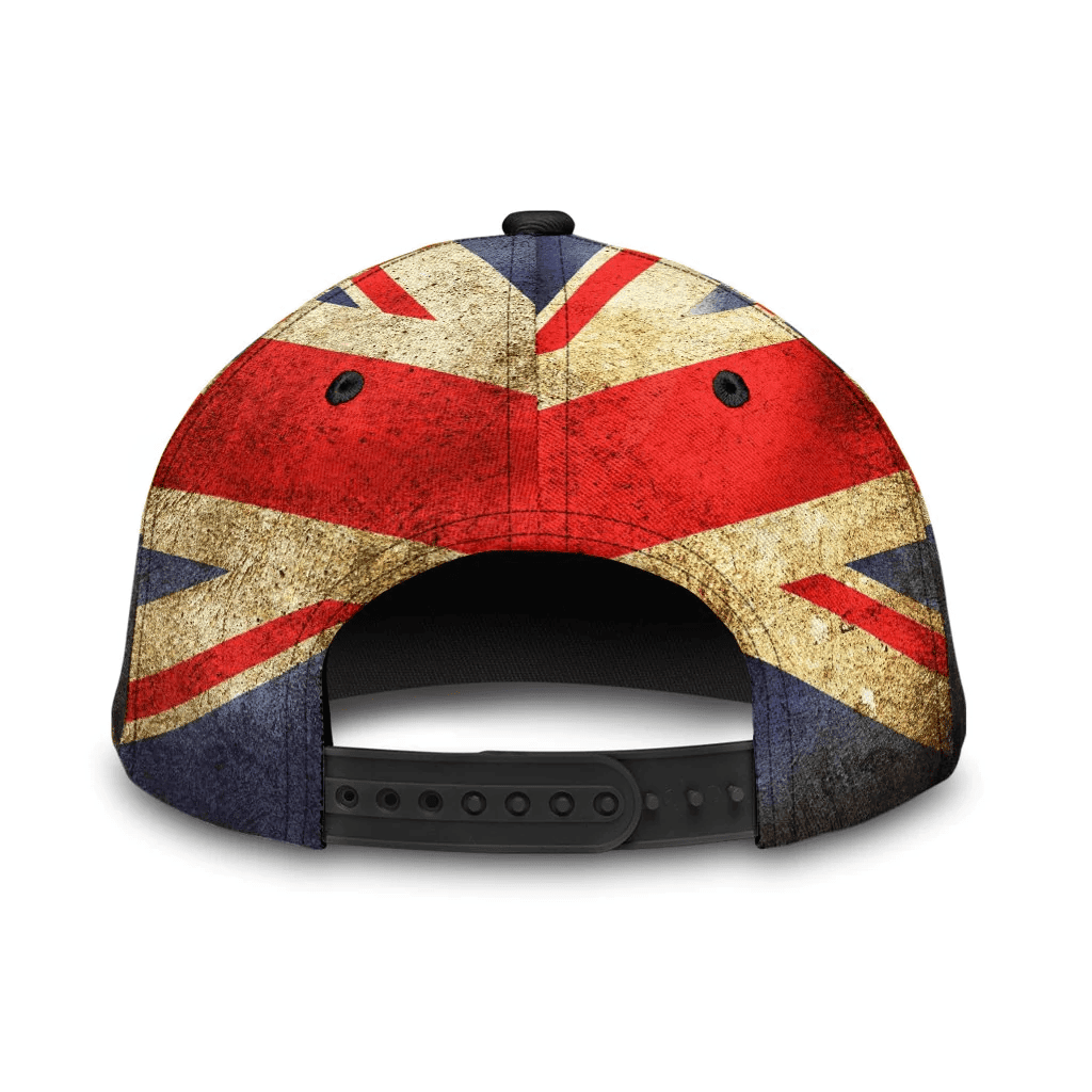 Adeenyc British RAF Veteran Classic Cap  Black All Over Print Trucker Hats Custom Hats Gifts For Men & Women