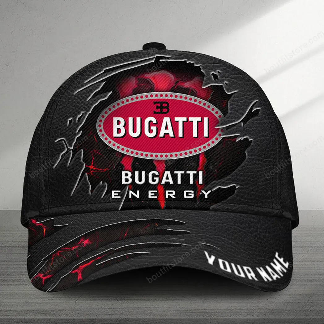 Adeenyc Bugatti Baseball Cap, Customized Name Hat 3d Baseball Cap Classic Hat 