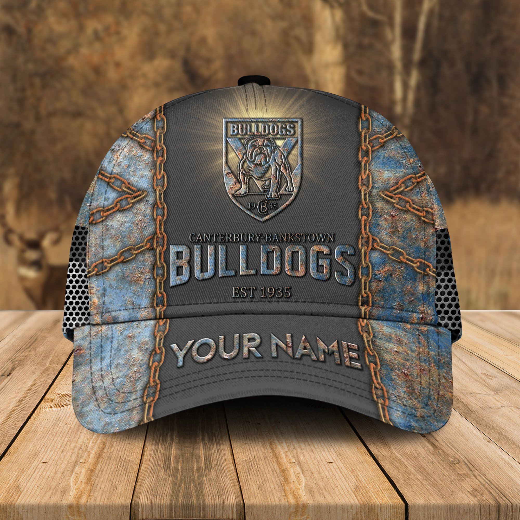 Adeenyc Bulldogs RLFC NRL Personalized Classic Cap Best Gift For Fans