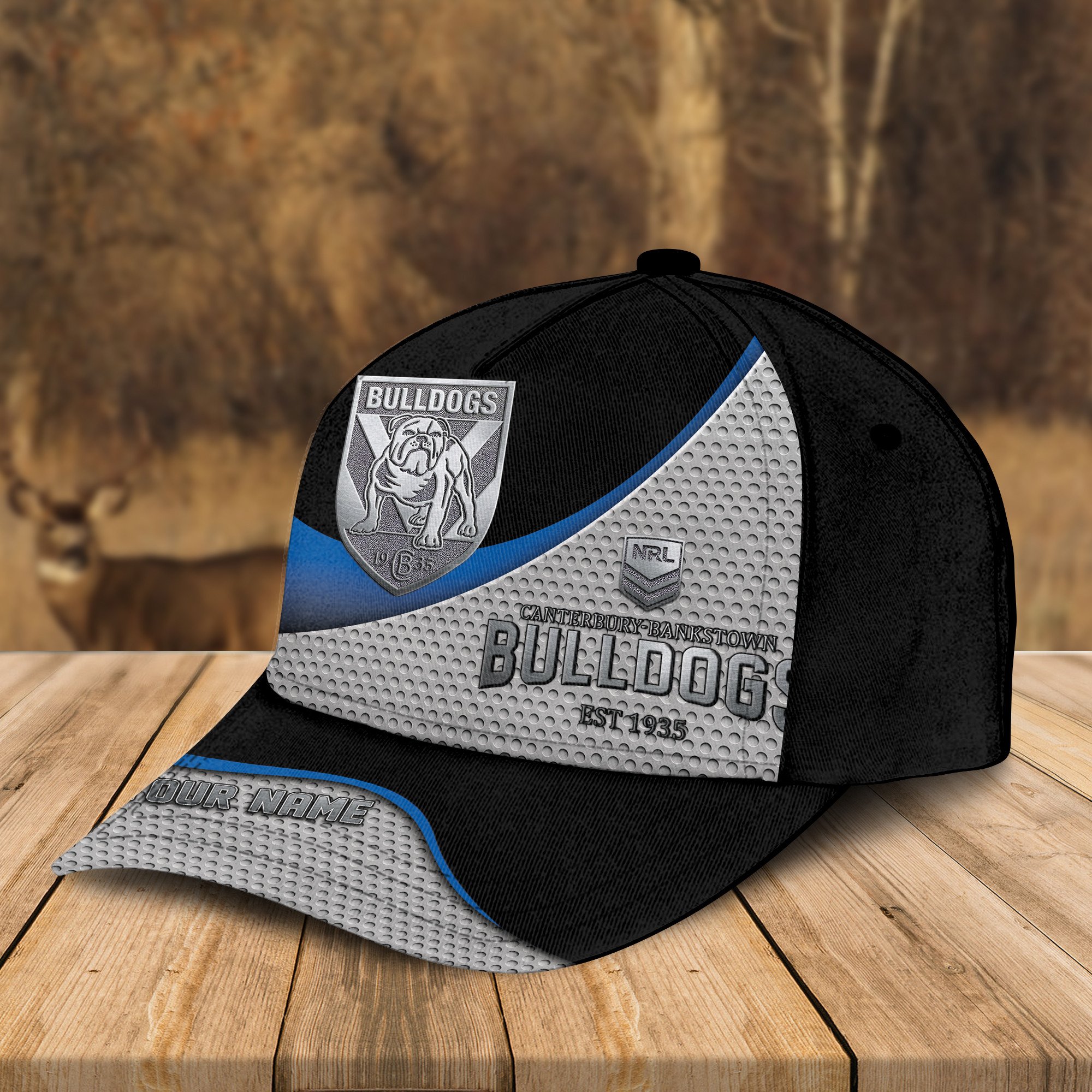 Adeenyc Bulldogs RLFC NRL Personalized Classic Cap Best Gift For Fans