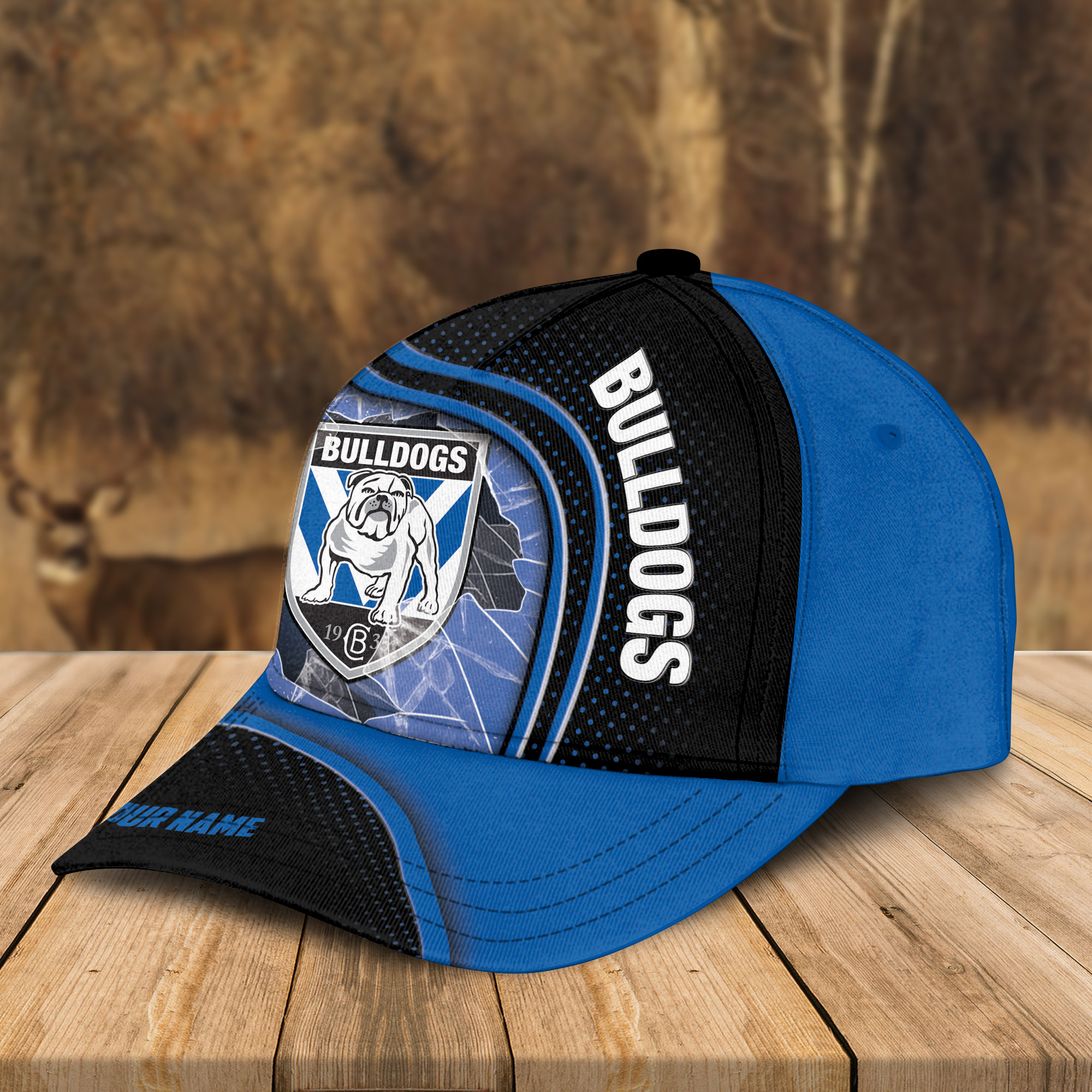 Adeenyc Bulldogs RLFC NRL Personalized Classic Cap Best Gift For Fans