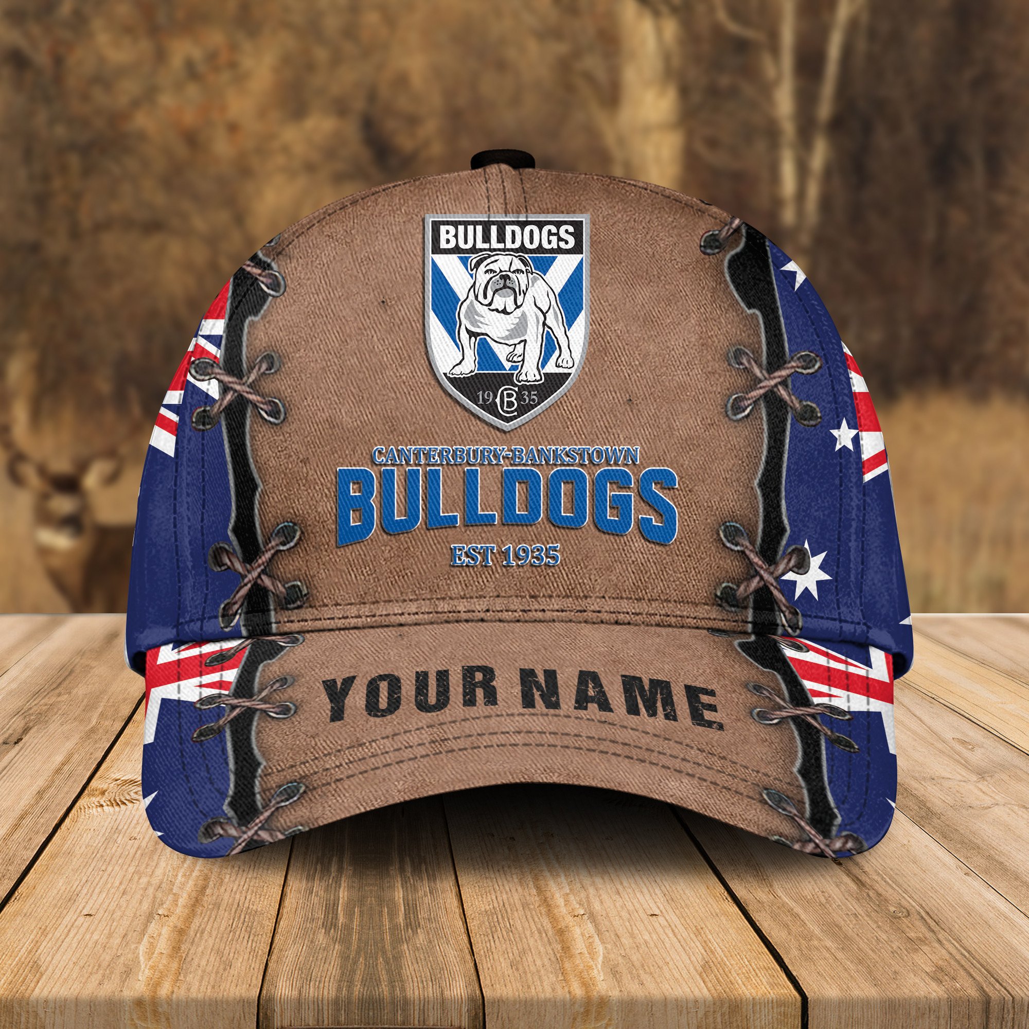 Adeenyc Bulldogs RLFC NRL Personalized Classic Cap Best Gift For Fans