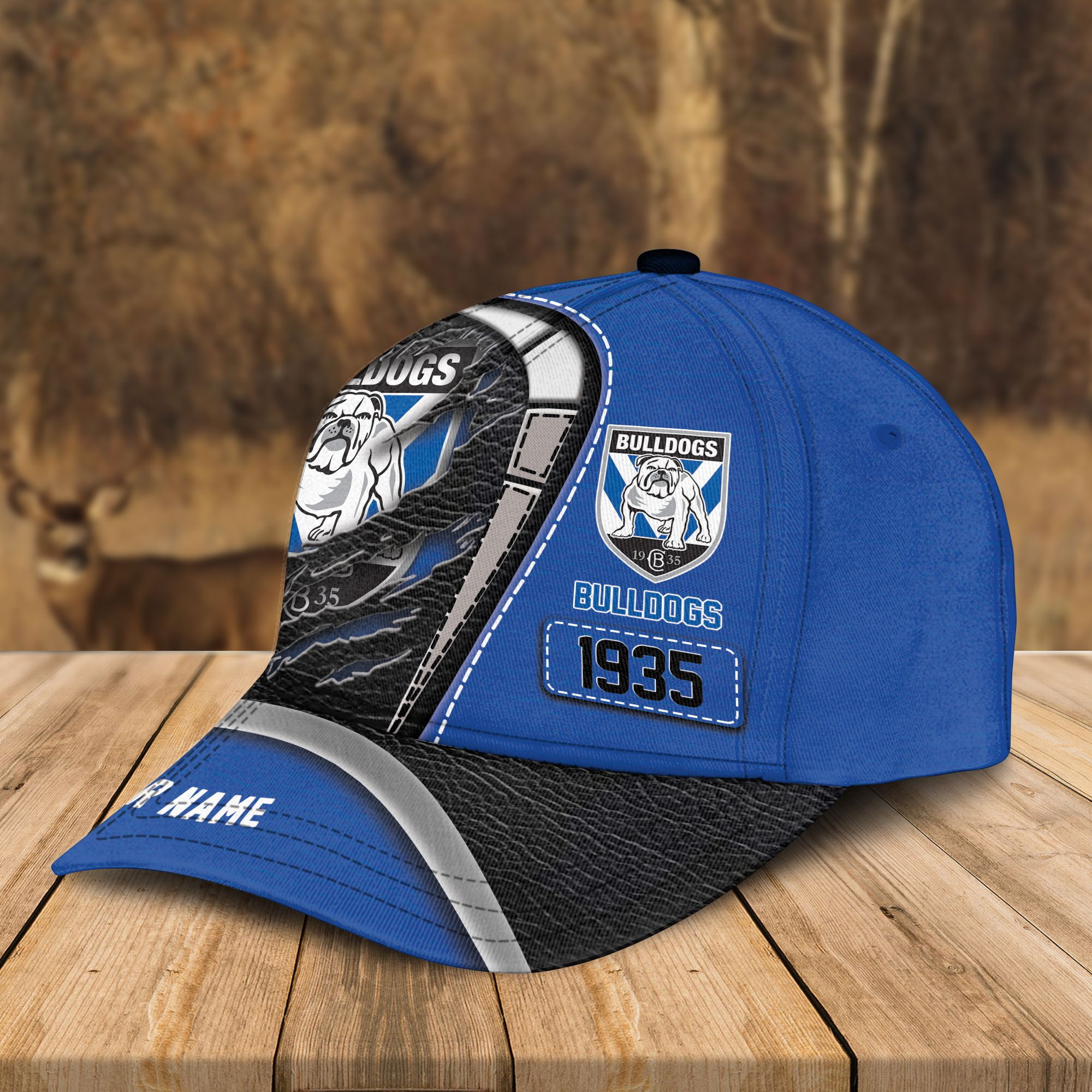 Adeenyc Bulldogs RLFC NRL Personalized Classic Cap Best Gift For Fans