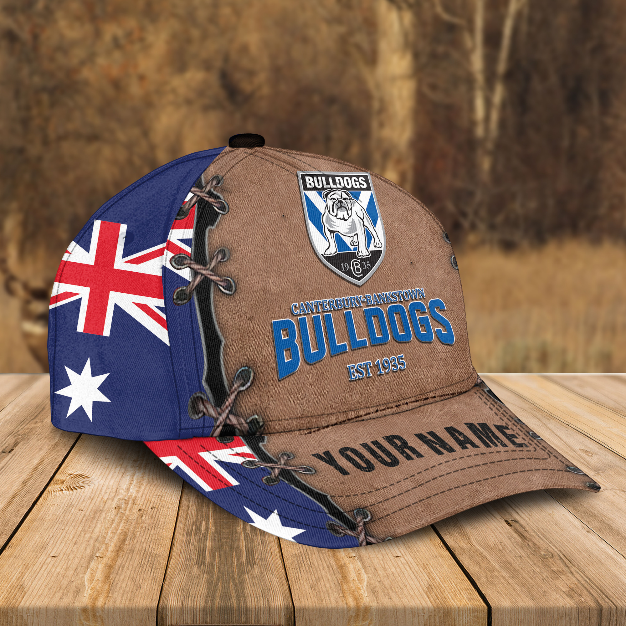 Adeenyc Bulldogs RLFC NRL Personalized Classic Cap Best Gift For Fans