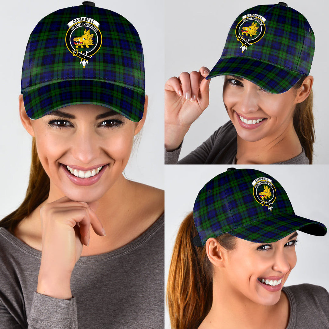 Adeenyc - Campbell Modern Clan Tartan Crest Tartan Classic Cap Baseball Hat Trucker Hats Custom Hats Gifts For Men & Women