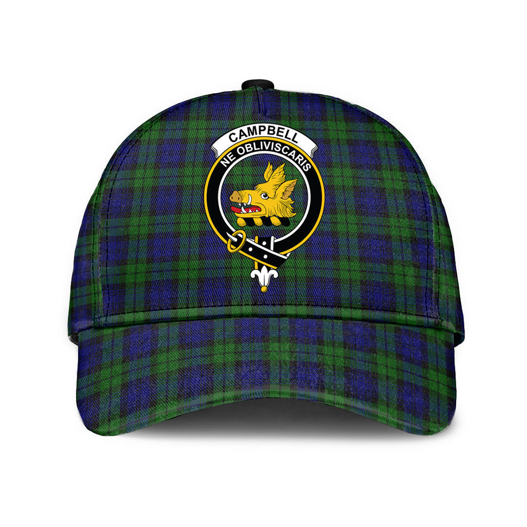 Adeenyc - Campbell Modern Clan Tartan Crest Tartan Classic Cap Baseball Hat Trucker Hats Custom Hats Gifts For Men & Women