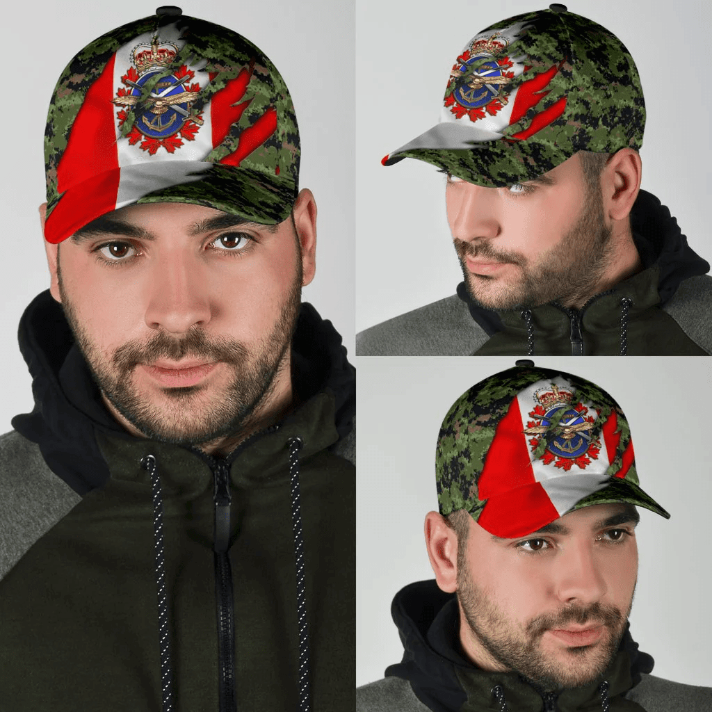 Adeenyc Canadian Veteran Armed Forces Classic Cap 01 Trucker Hats Custom Hats Gifts For Men & Women