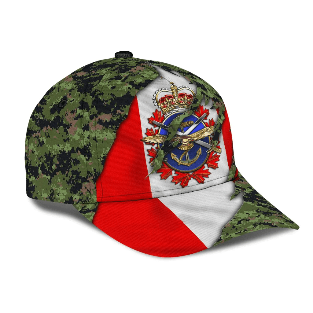 Adeenyc Canadian Veteran Armed Forces Classic Cap 01 Trucker Hats Custom Hats Gifts For Men & Women