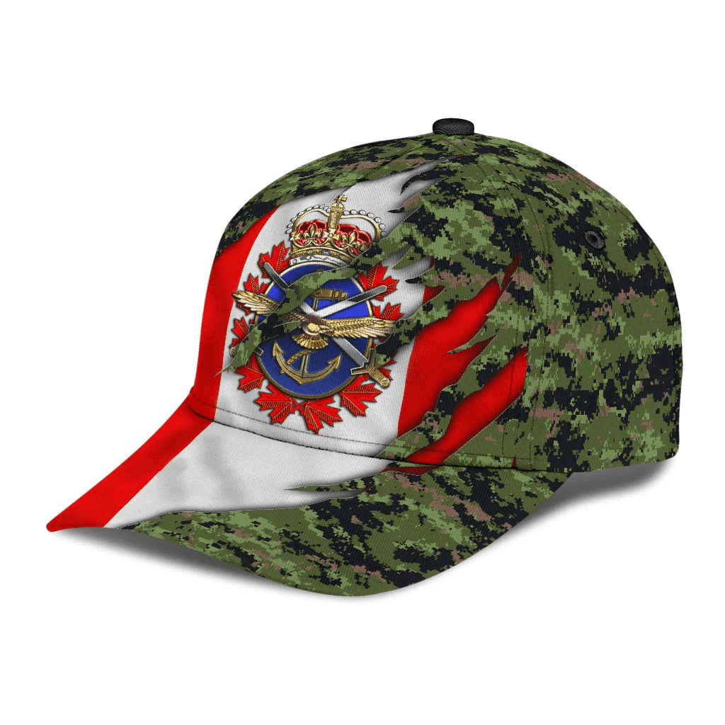 Adeenyc Canadian Veteran Armed Forces Classic Cap 01 Trucker Hats Custom Hats Gifts For Men & Women
