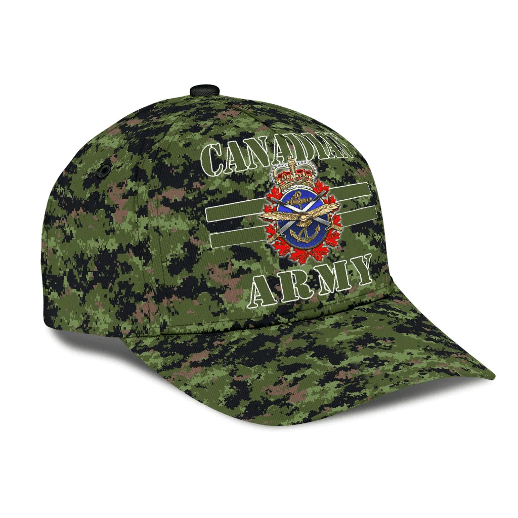 Adeenyc Canadian Veteran Armed Forces Classic Cap 04 Trucker Hats Custom Hats Gifts For Men & Women