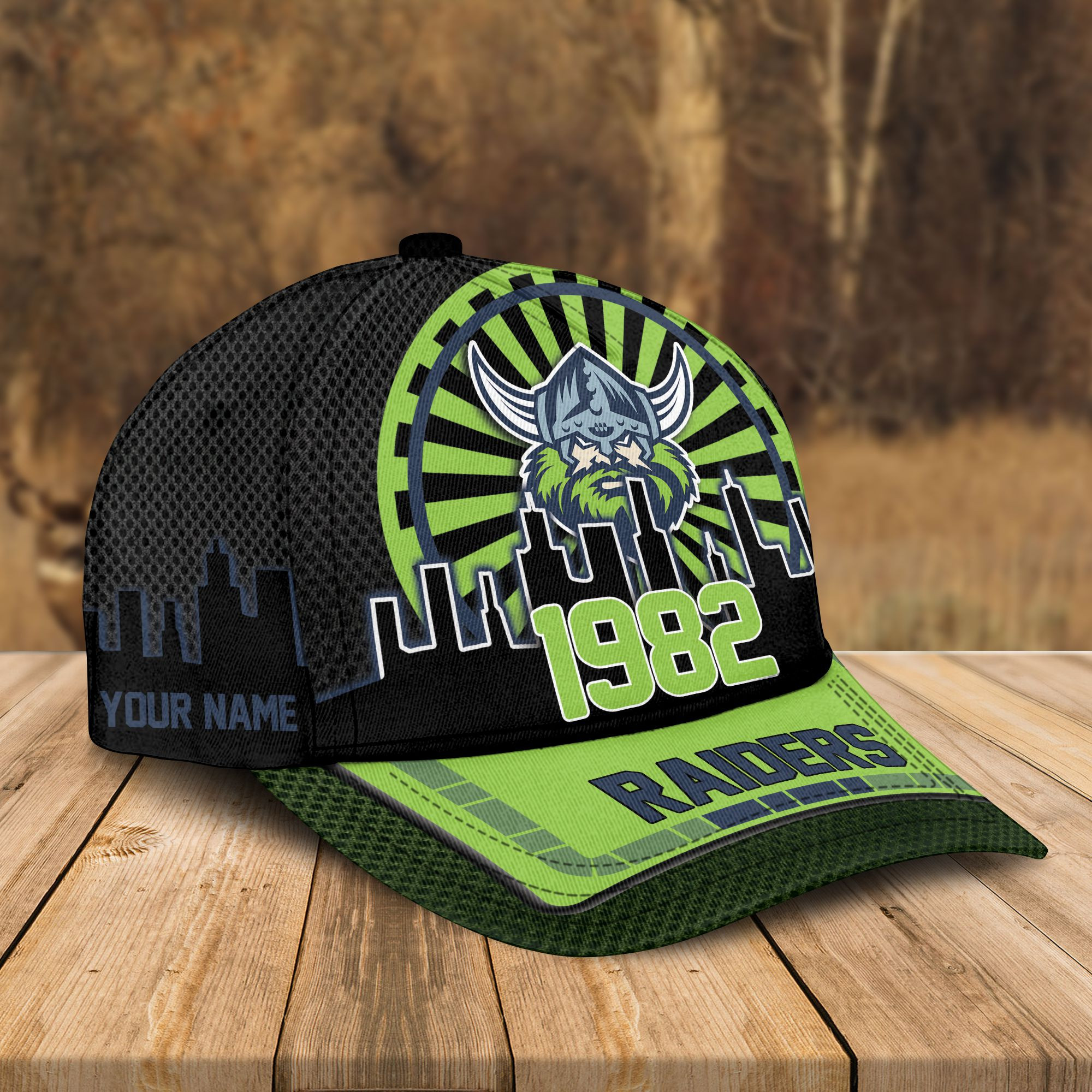 Adeenyc Canberra Raiders NRL Personalized Classic Cap Best Gift For Fans