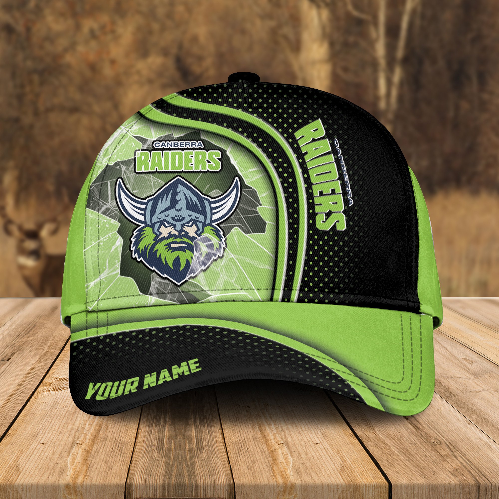 Adeenyc Canberra Raiders NRL Personalized Classic Cap Best Gift For Fans