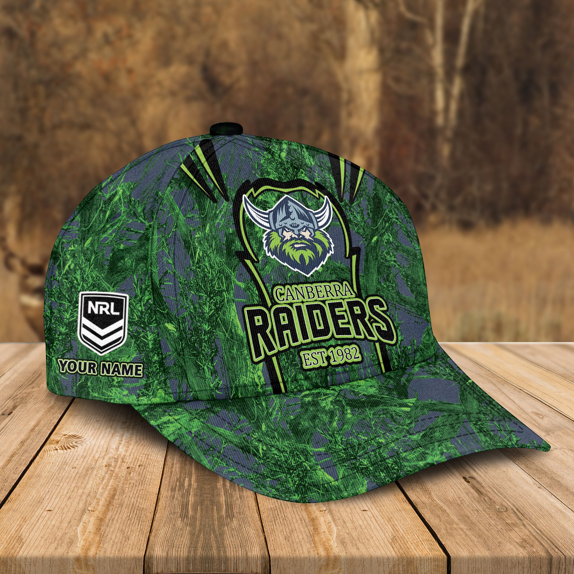 Adeenyc Canberra Raiders NRL Personalized Classic Cap Best Gift For Fans