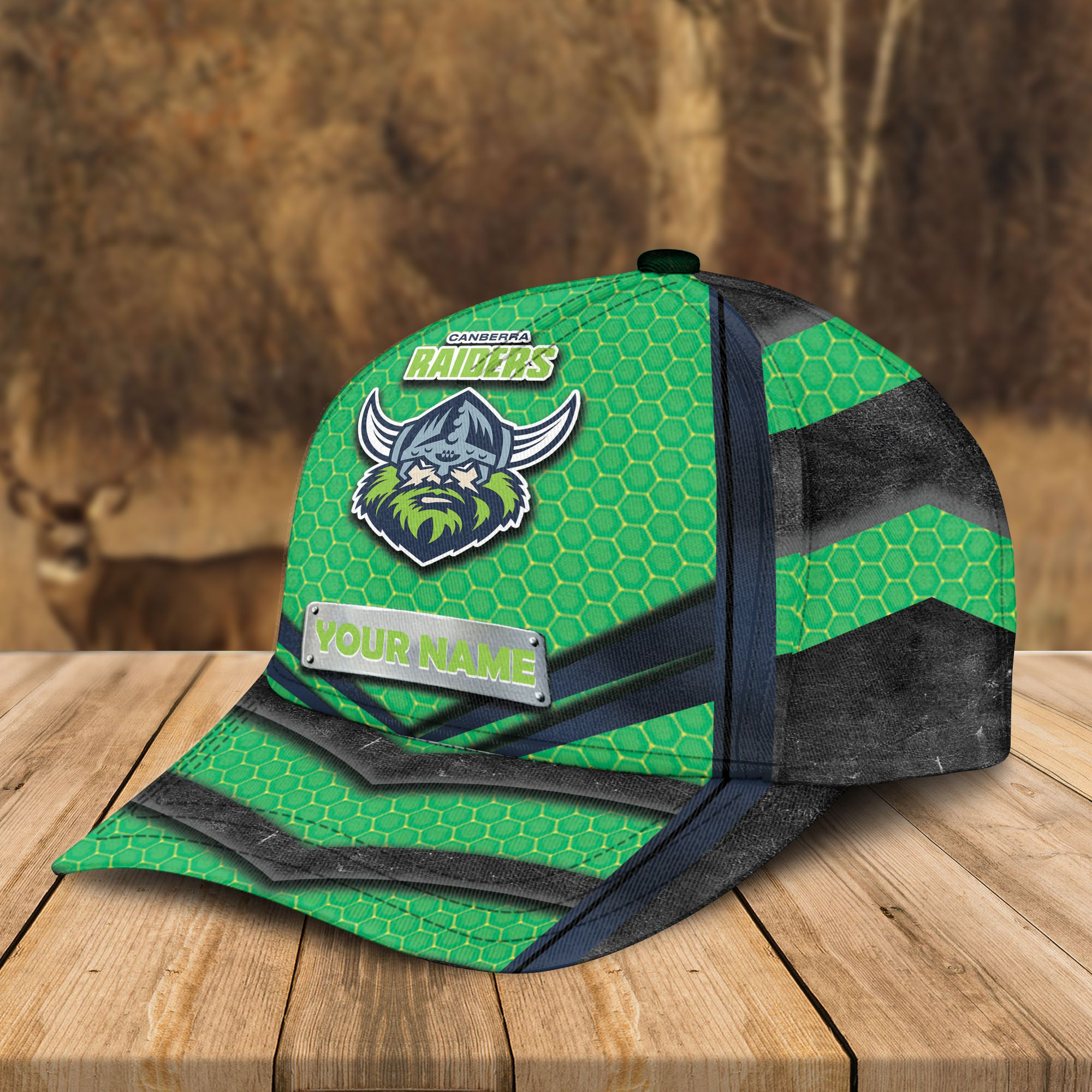 Adeenyc Canberra Raiders NRL Personalized Classic Cap Best Gift For Fans