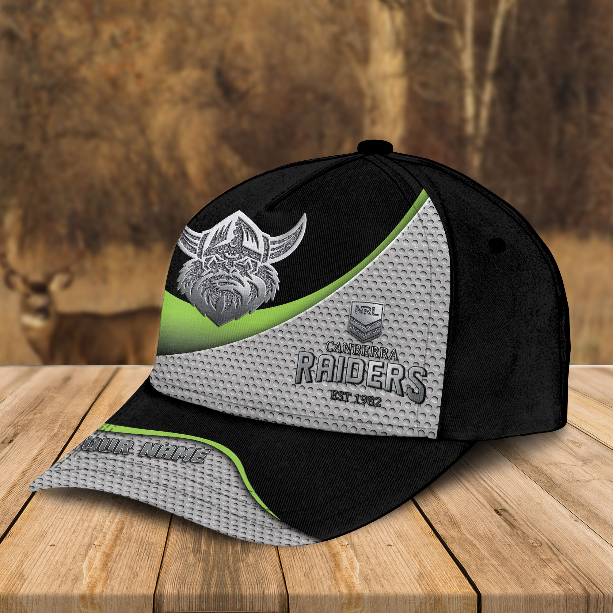 Adeenyc Canberra Raiders NRL Personalized Classic Cap Best Gift For Fans