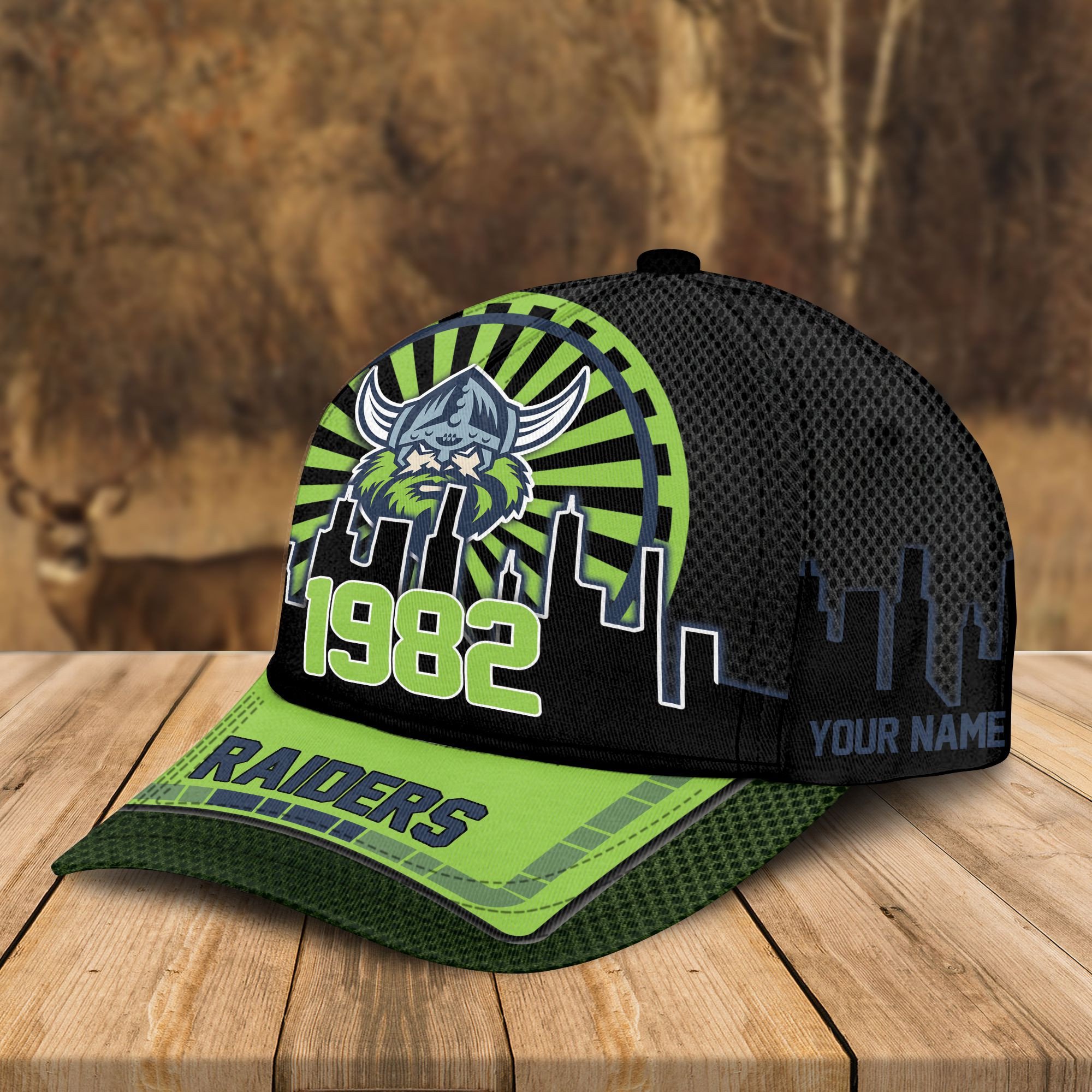 Adeenyc Canberra Raiders NRL Personalized Classic Cap Best Gift For Fans