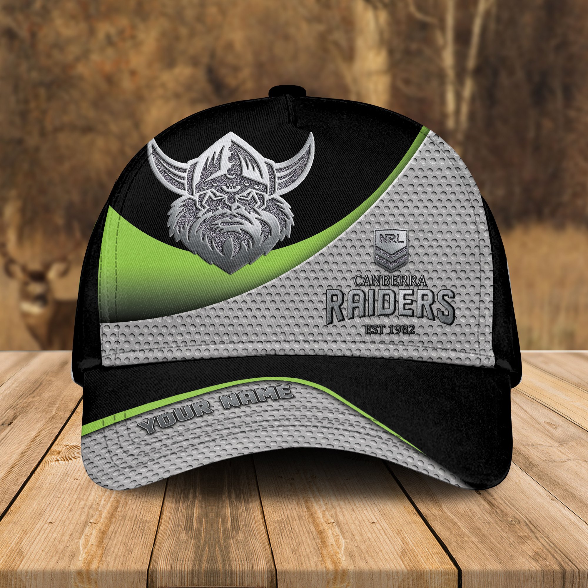 Adeenyc Canberra Raiders NRL Personalized Classic Cap Best Gift For Fans