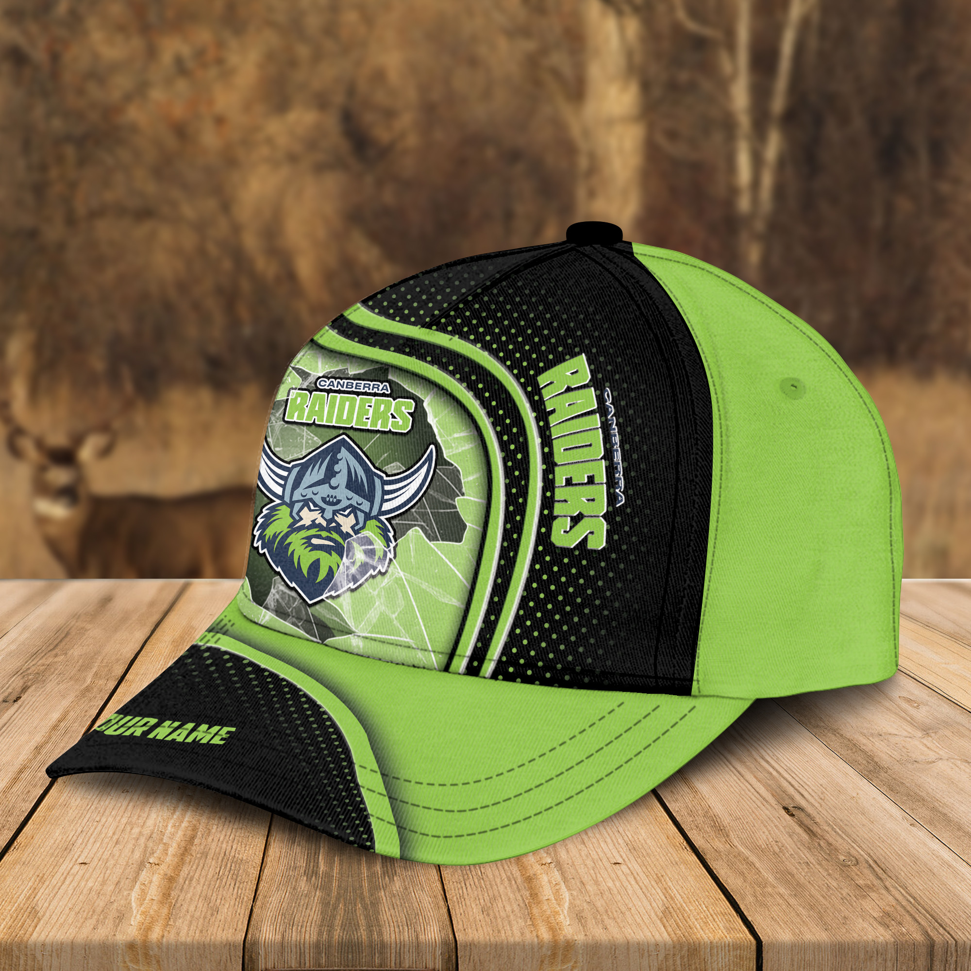 Adeenyc Canberra Raiders NRL Personalized Classic Cap Best Gift For Fans