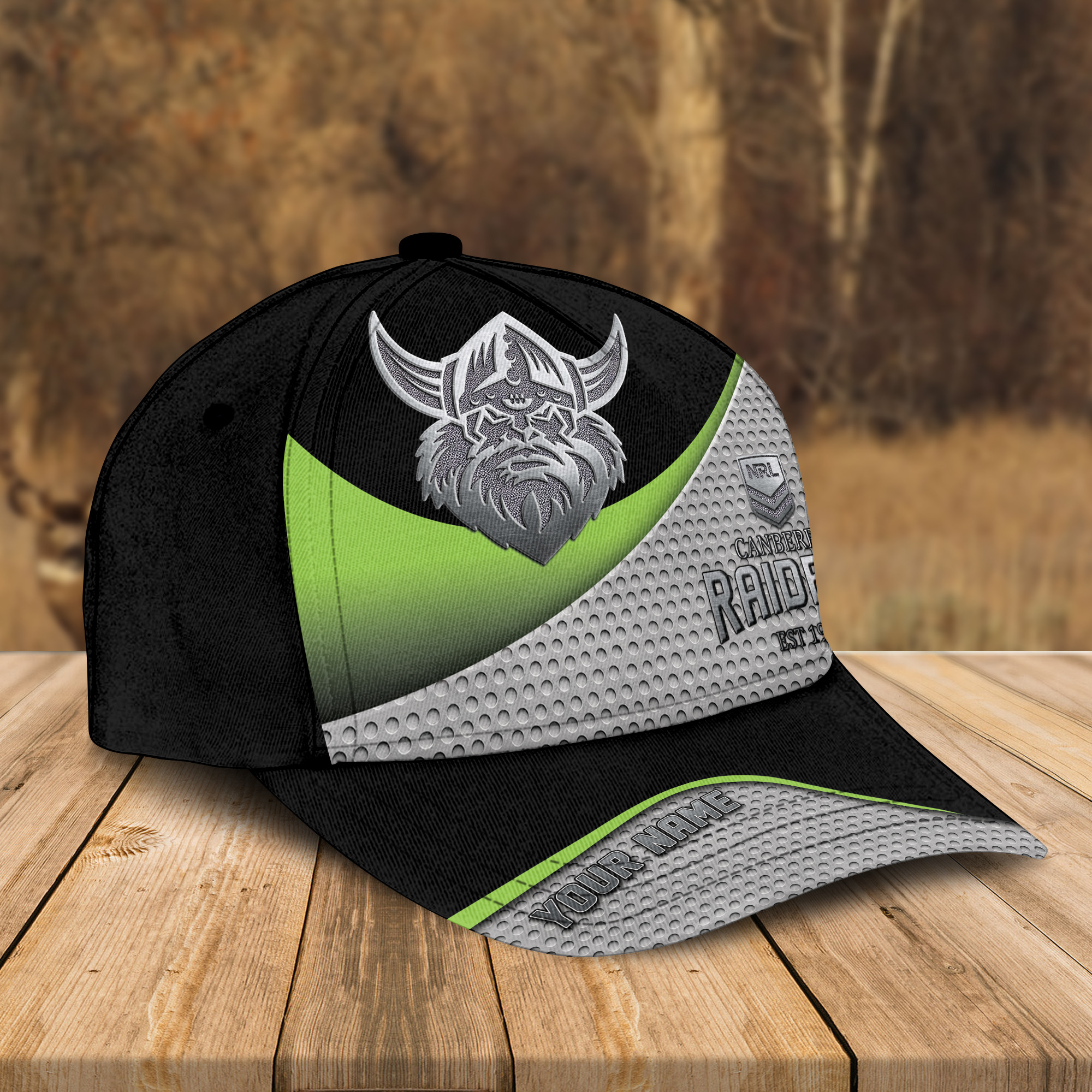 Adeenyc Canberra Raiders NRL Personalized Classic Cap Best Gift For Fans