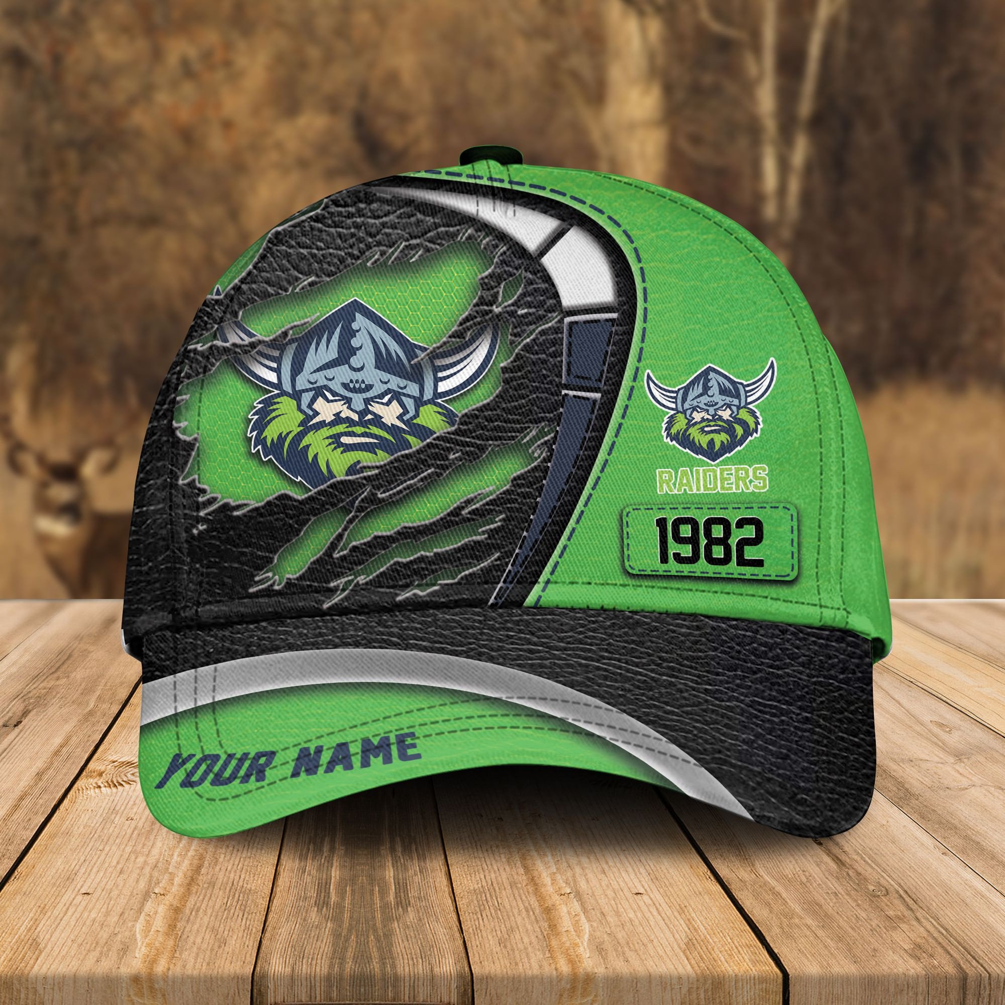 Adeenyc Canberra Raiders NRL Personalized Classic Cap Best Gift For Fans