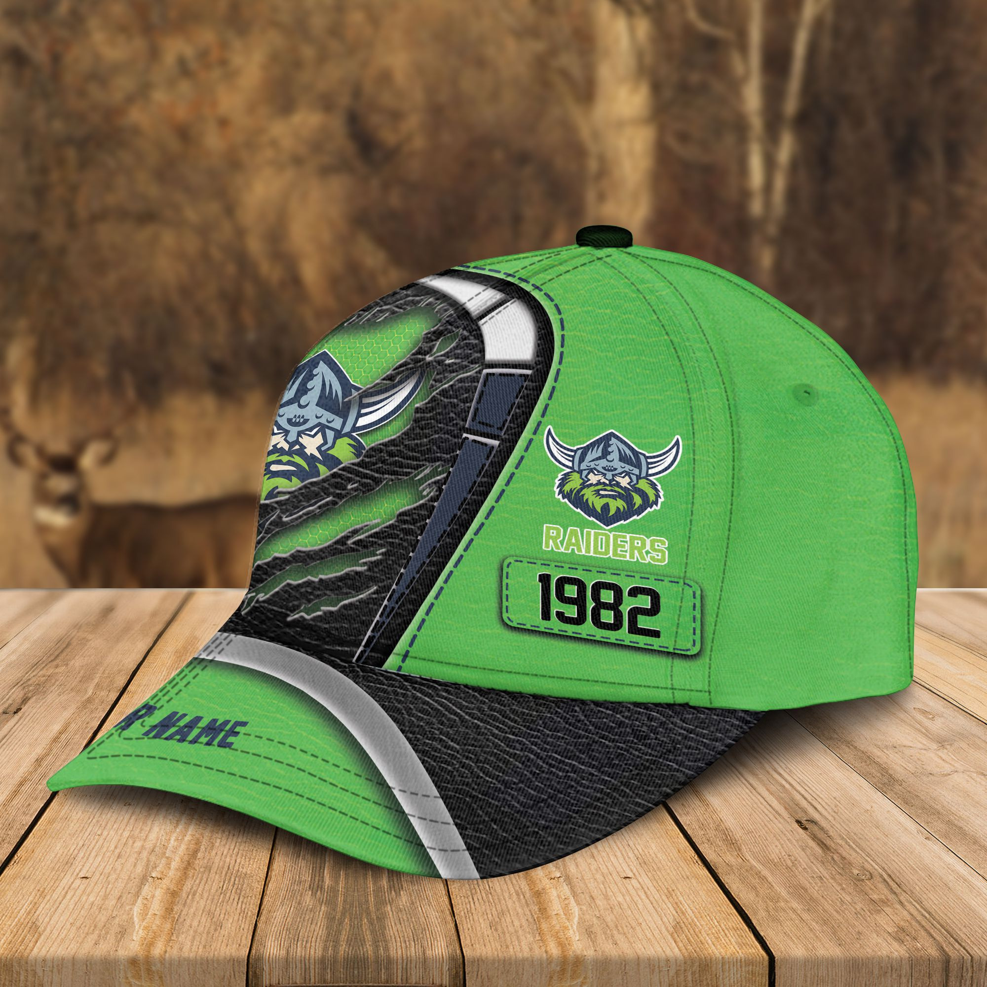 Adeenyc Canberra Raiders NRL Personalized Classic Cap Best Gift For Fans