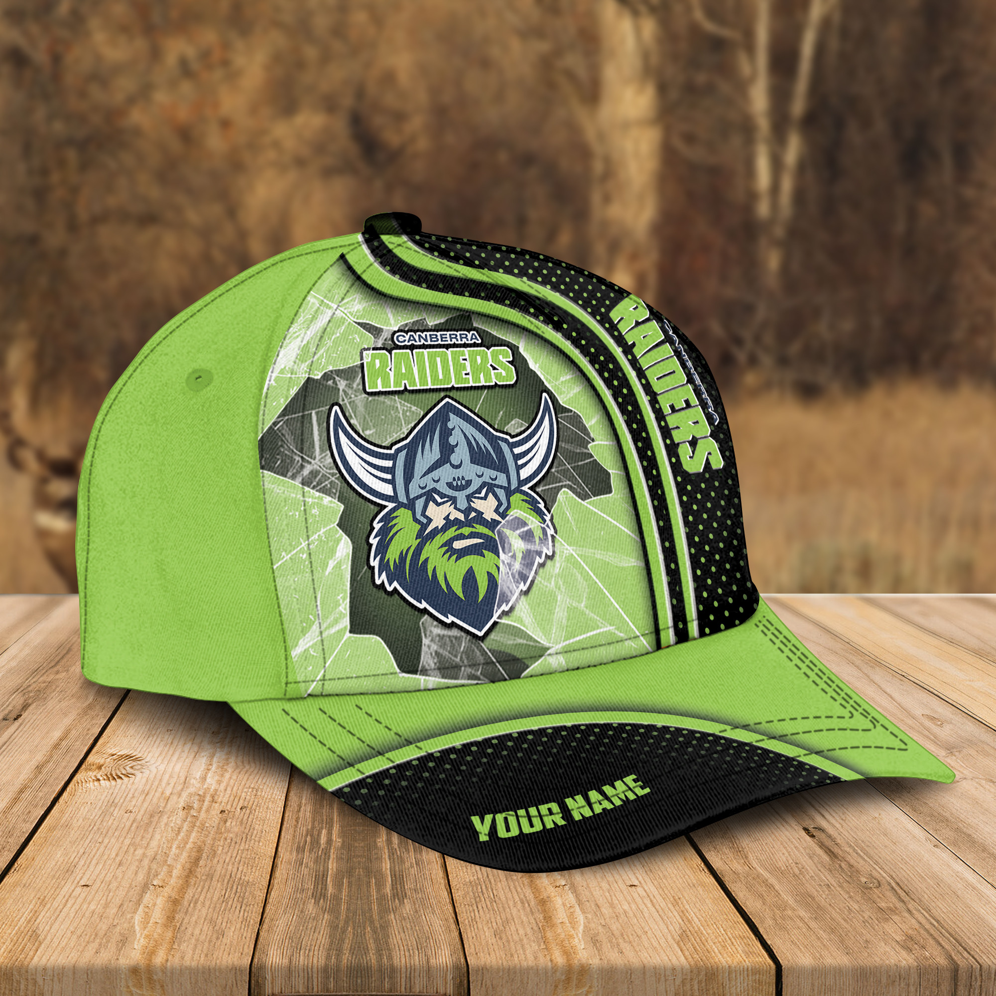 Adeenyc Canberra Raiders NRL Personalized Classic Cap Best Gift For Fans