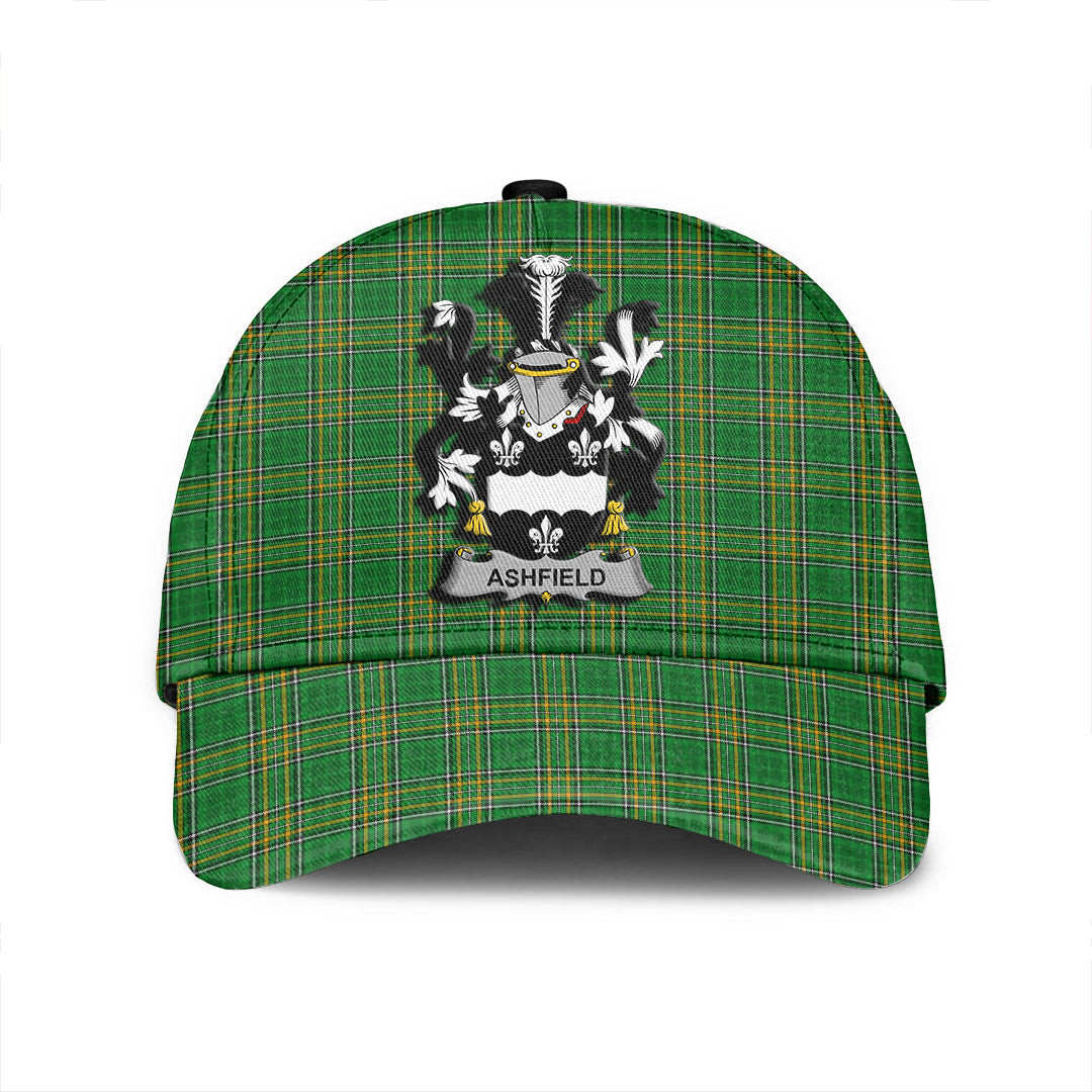 Adeenyc Cap - Ashfield Family Crest Tartan Classic Cap Baseball Cap Hat Trucker Hats Custom Hats Gifts For Men & Women