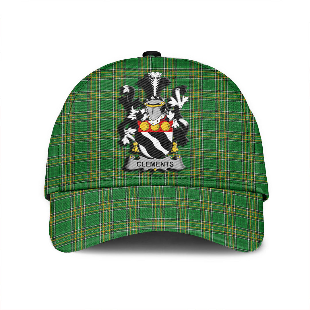 Adeenyc Cap - Clements Family Crest Tartan Classic Cap Baseball Cap Hat Trucker Hats Custom Hats Gifts For Men & Women