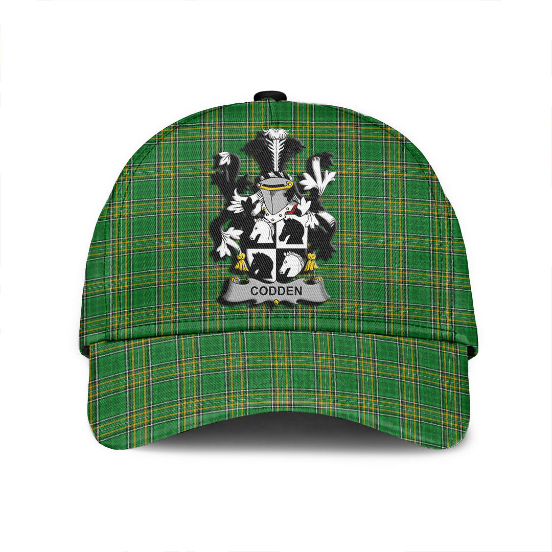 Adeenyc Cap - Codden or McCodden Family Crest Tartan Classic Cap Baseball Cap Hat Trucker Hats Custom Hats Gifts For Men & Women