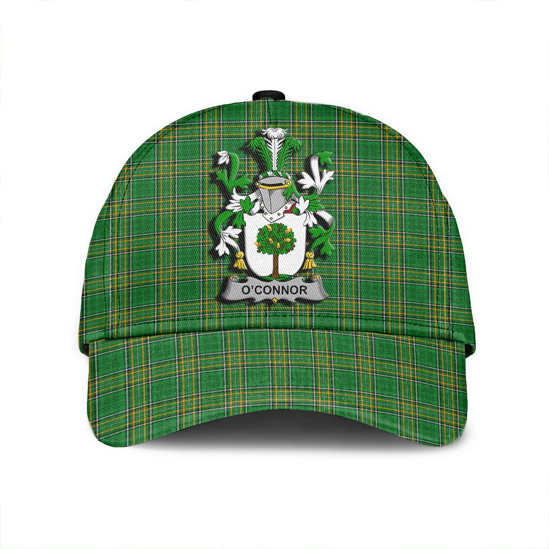 Adeenyc Cap - Connor or O Connor (Faly) Family Crest Tartan Classic Cap Baseball Cap Hat Trucker Hats Custom Hats Gifts For Men & Women