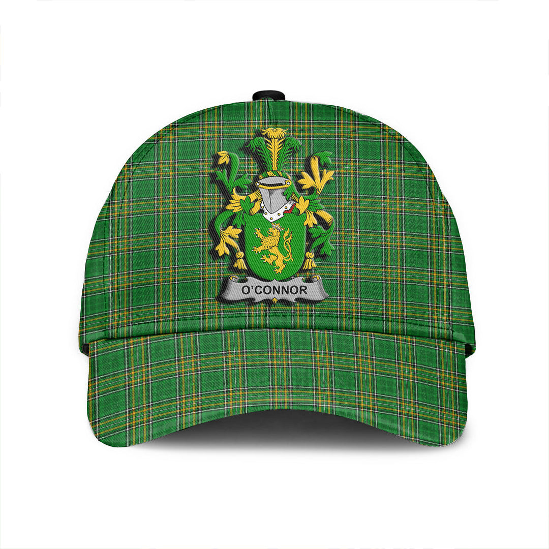 Adeenyc Cap - Connor or O Connor (Kerry) Family Crest Tartan Classic Cap Baseball Cap Hat Trucker Hats Custom Hats Gifts For Men & Women