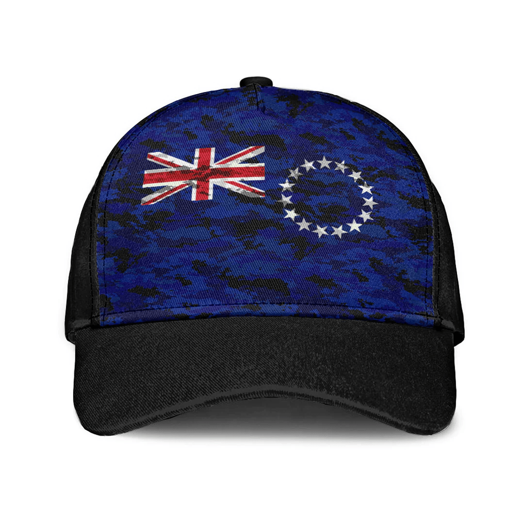 Adeenyc Cap - Cook Islands Camo Style Classic Cap Baseball Cap Hat Trucker Hats Custom Hats Gifts For Men & Women