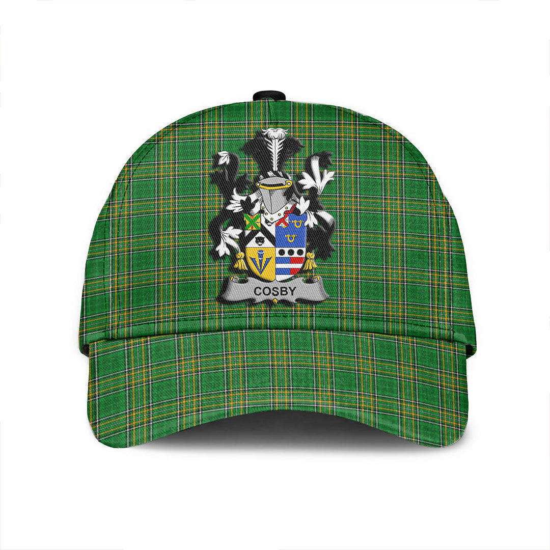 Adeenyc Cap - Cosby (Lord Sydney) Family Crest Tartan Classic Cap Baseball Cap Hat Trucker Hats Custom Hats Gifts For Men & Women