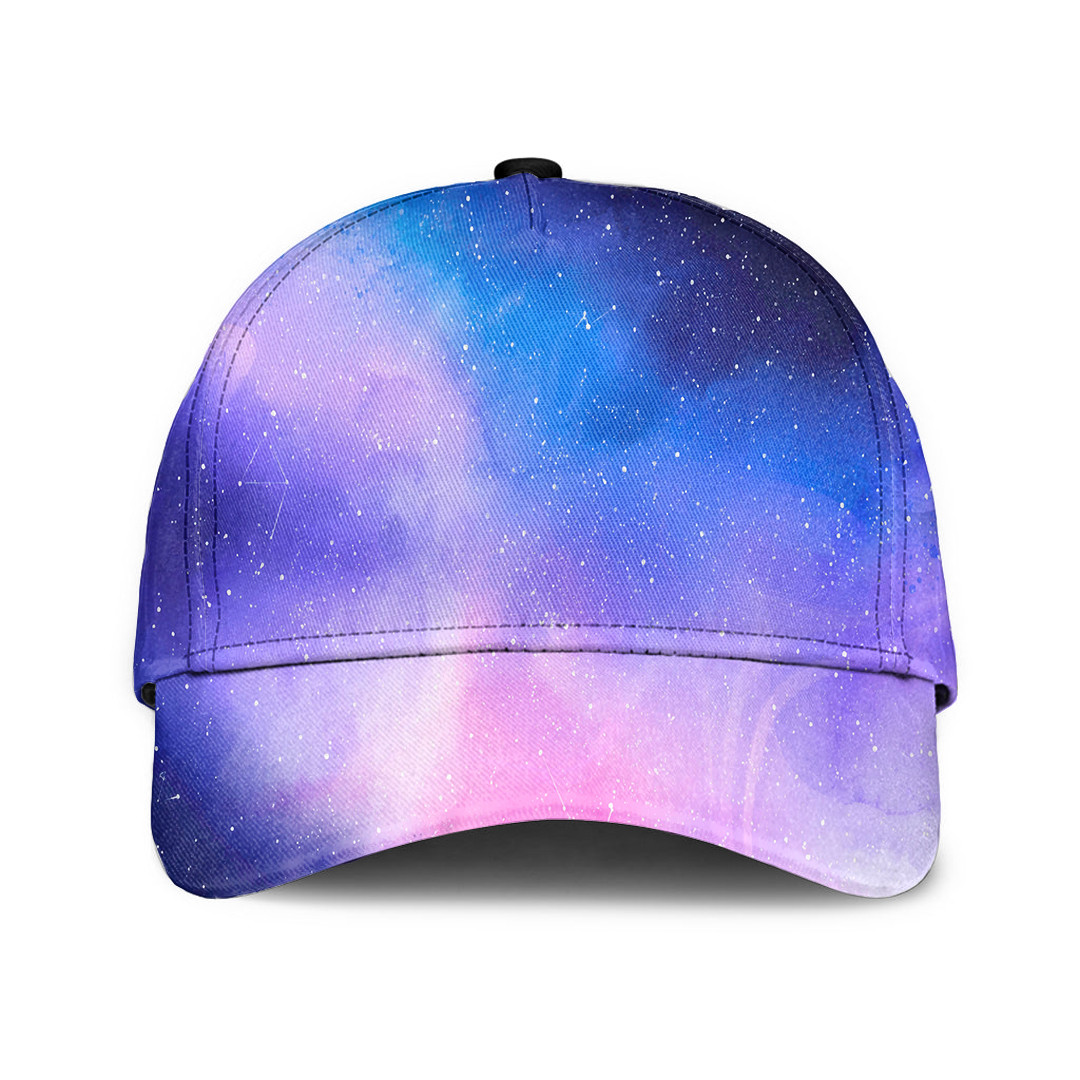 Adeenyc Cap - Creative Watercolor Galaxy Background Classic Cap Baseball Cap Hat Trucker Hats Custom Hats Gifts For Men & Women