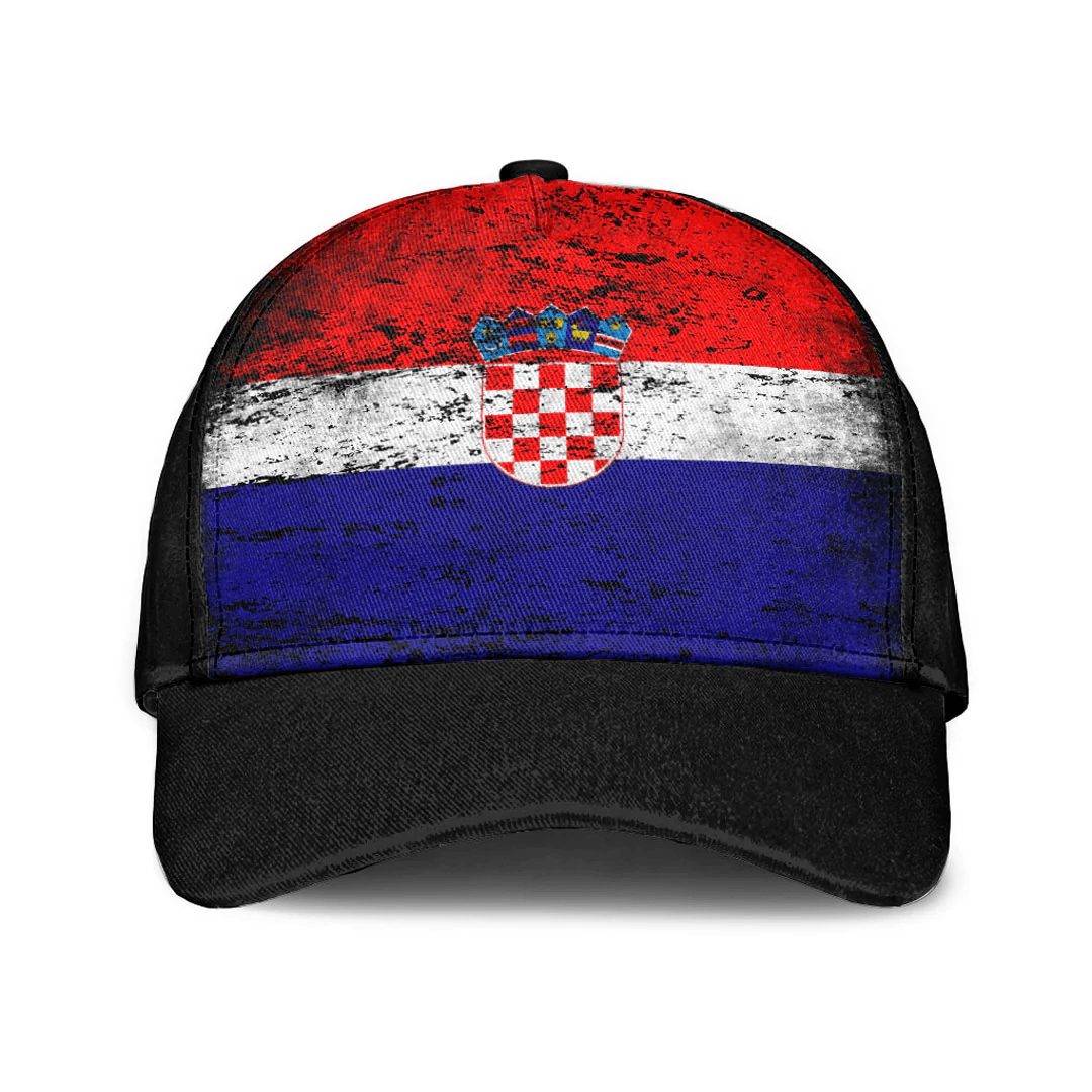 Adeenyc Cap - Croatia Special Grunge Classic Cap Baseball Cap Hat Trucker Hats Custom Hats Gifts For Men & Women